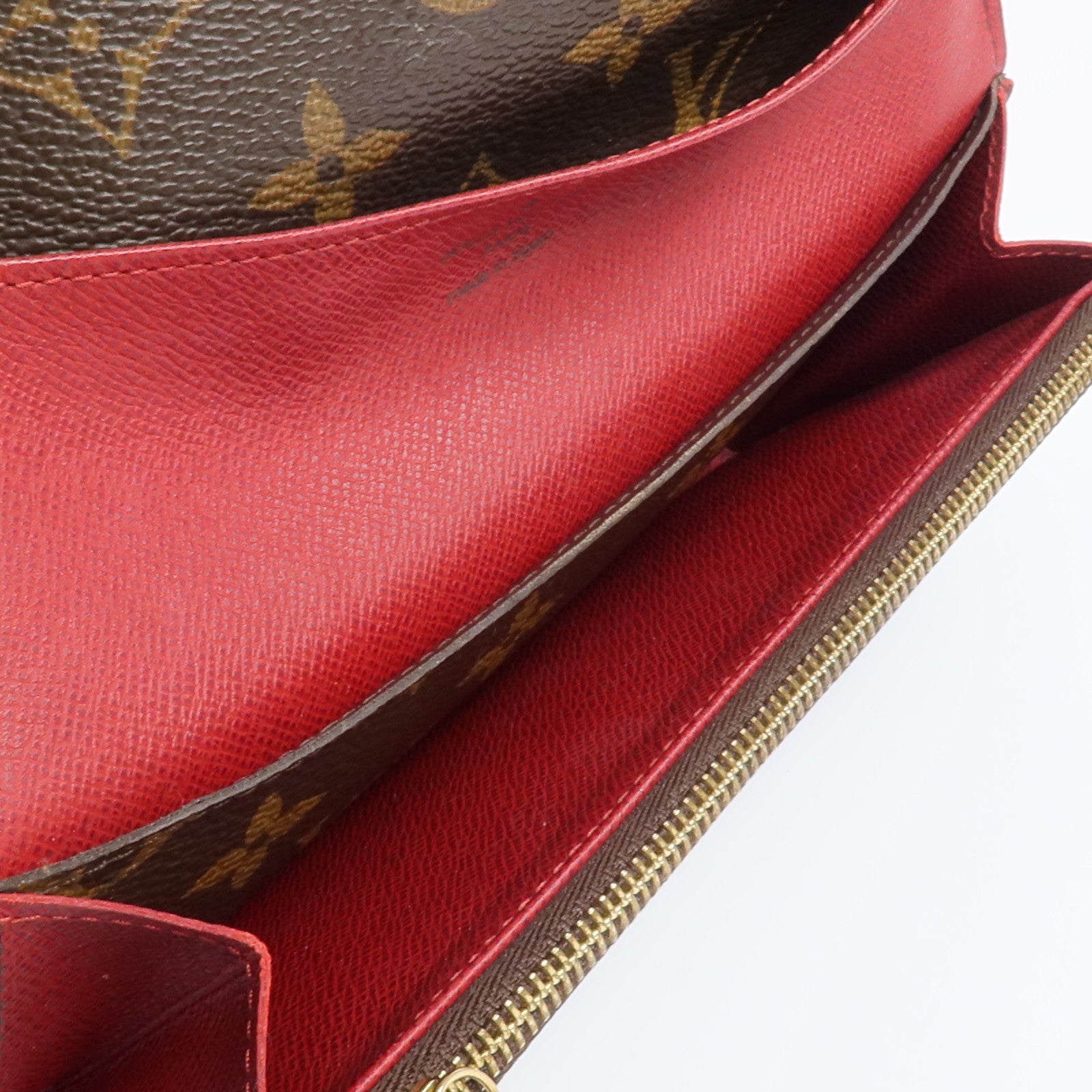 LOUIS VUITTON Monogram Emilie Long Wallet金扣長錢包