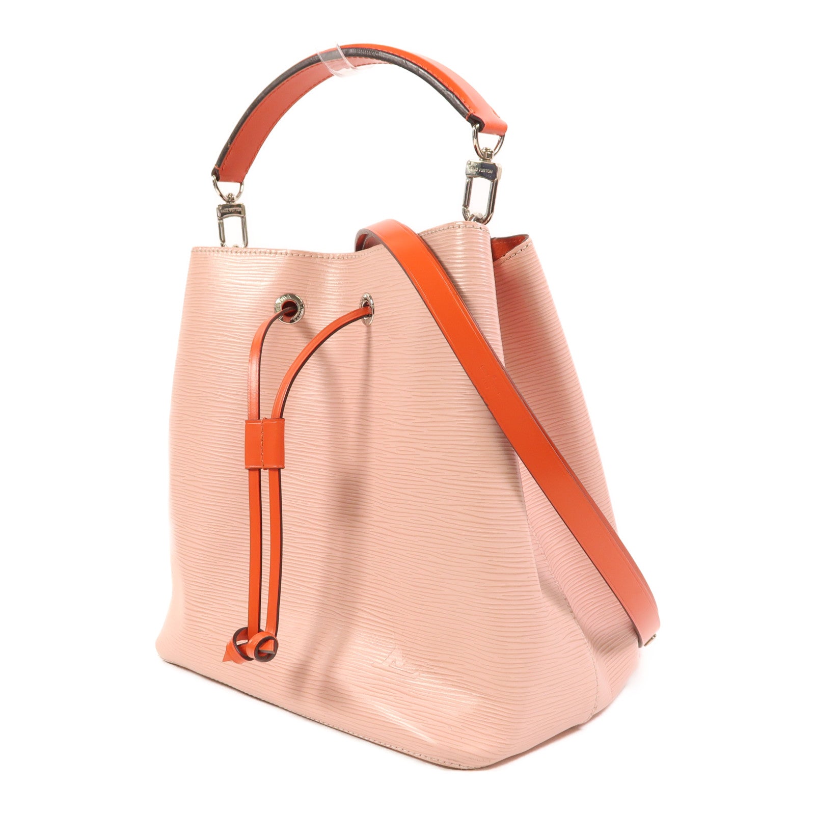 LOUIS VUITTON 【激減優惠】Epi Neo Noe MM銀扣手挽肩背兩用袋Rose Ballerine