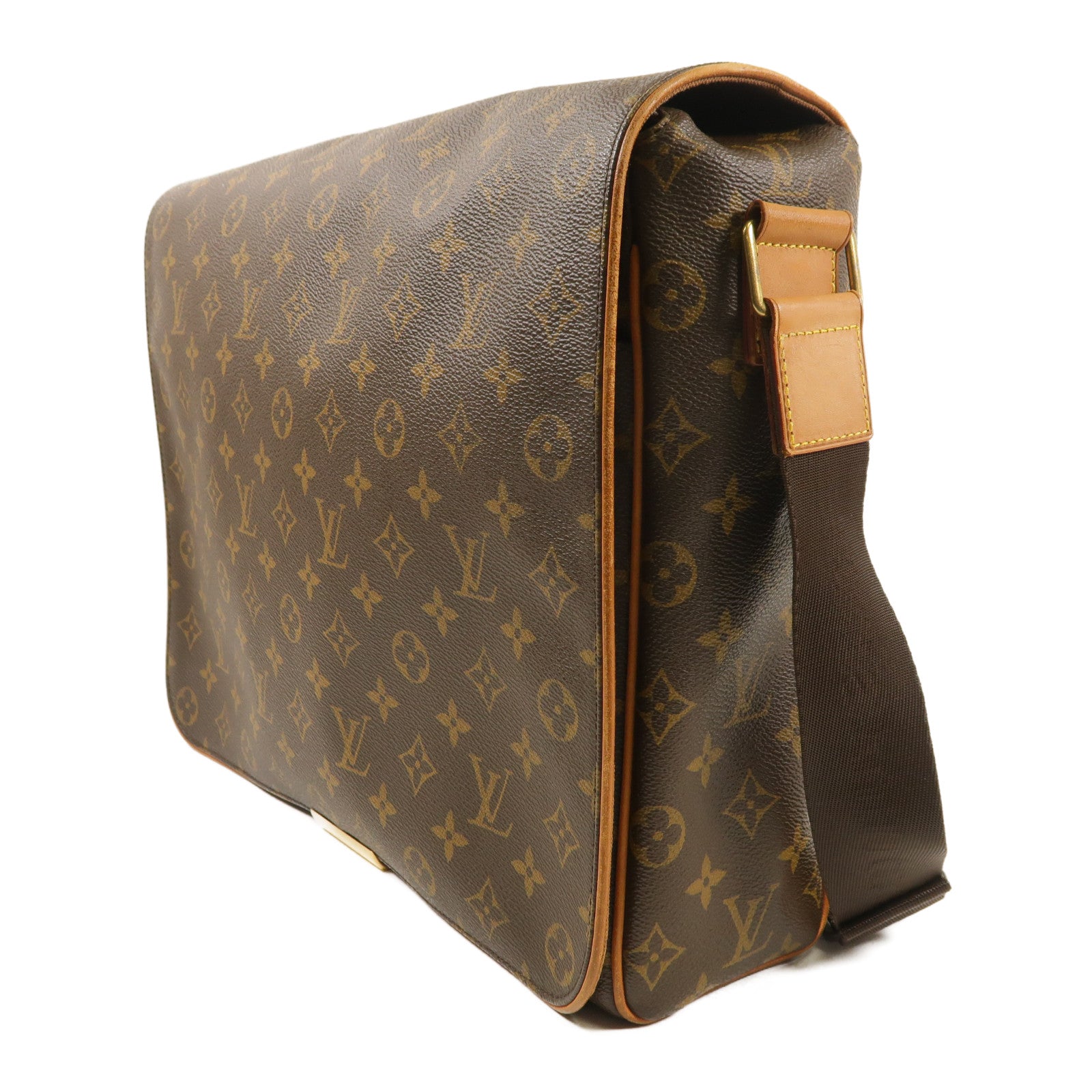LOUIS VUITTON LV GHW Abbesses Shoulder Bag M45257 Monogram Brown