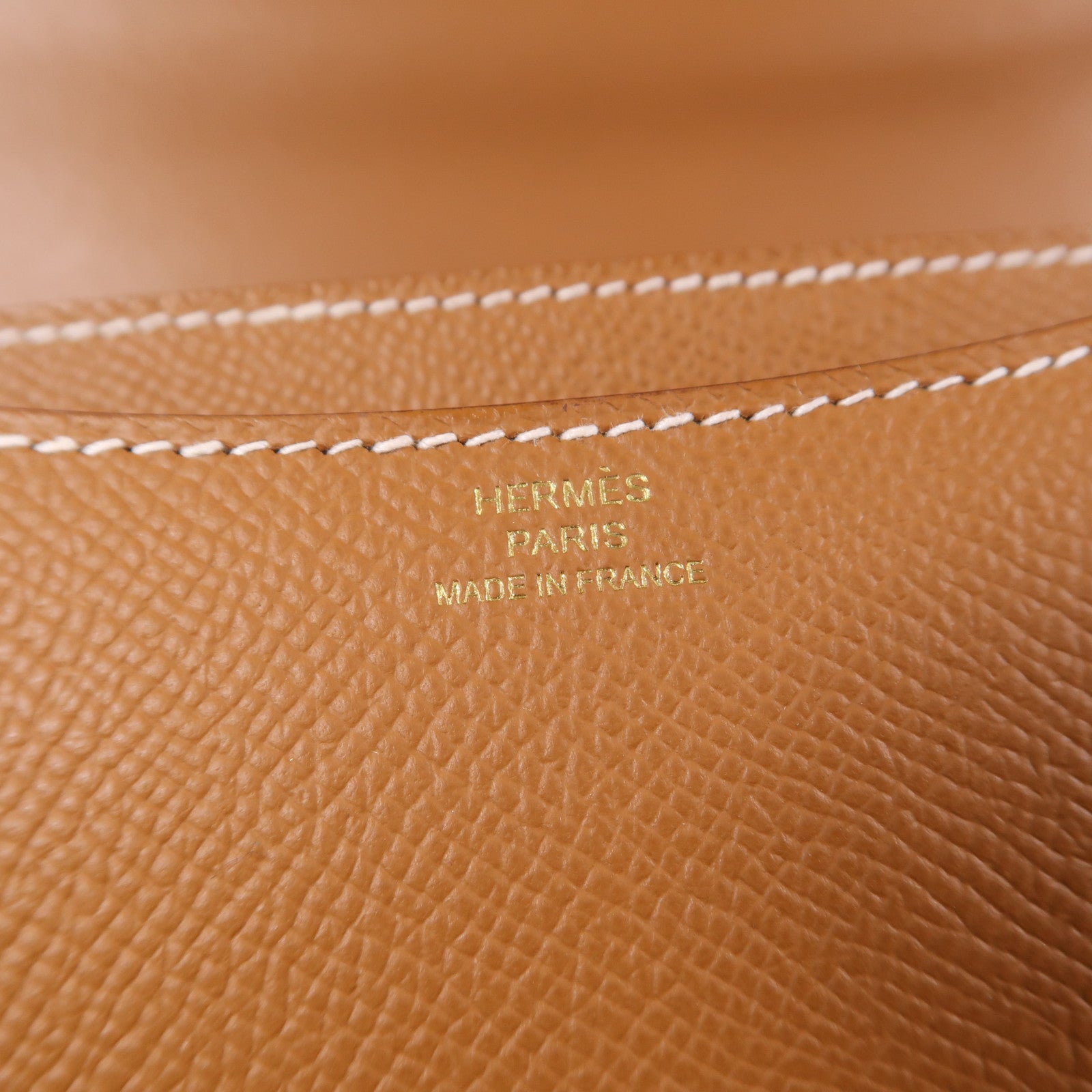 HERMES Epsom皮革Constance Mini金扣肩背袋