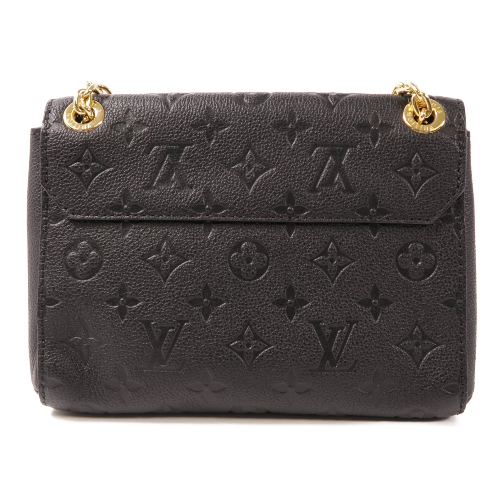 LOUIS VUITTON Monogram Empreinte Vavin BB金扣肩背袋