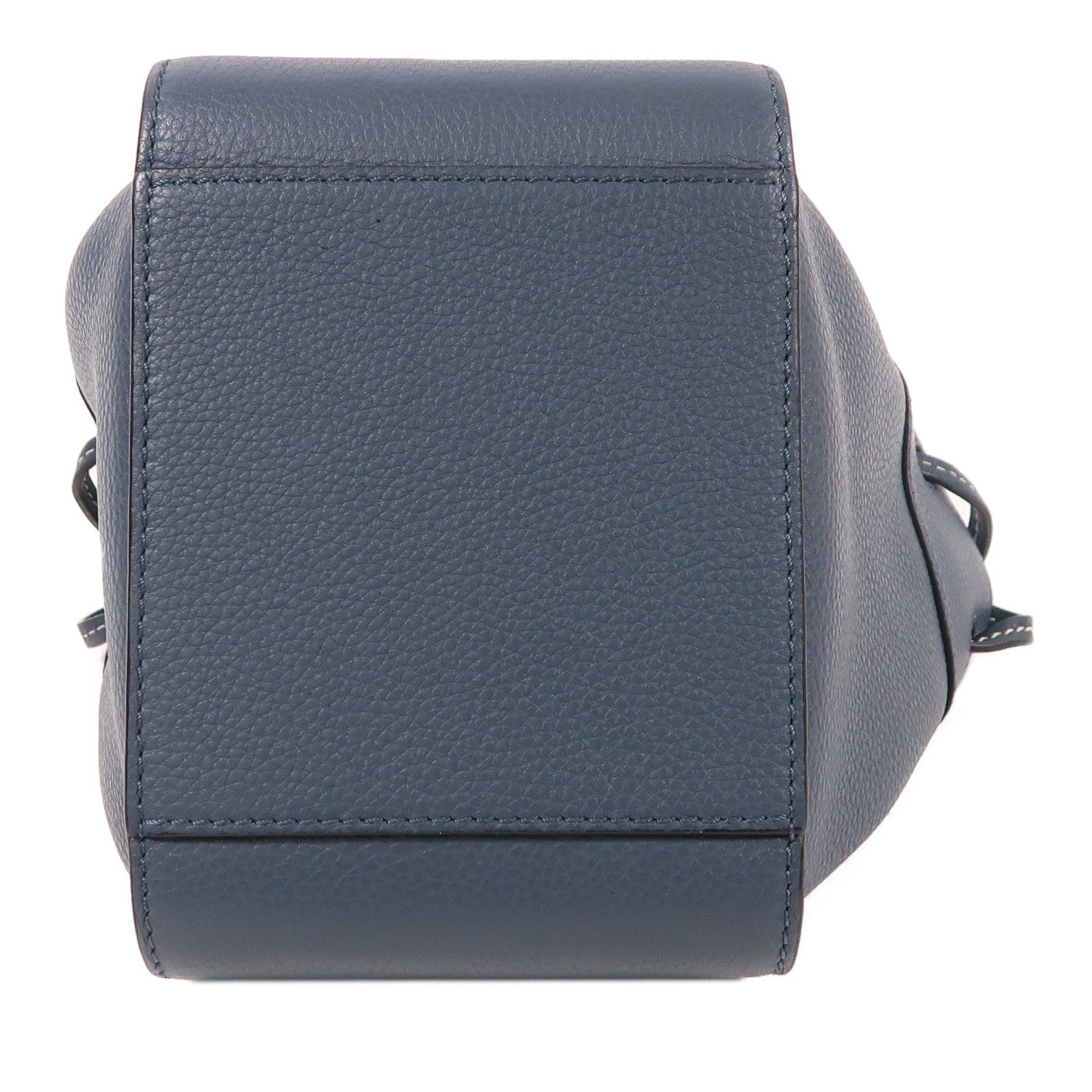 LOEWE 牛皮皮革Mini Hammock銀扣手挽肩背兩用袋