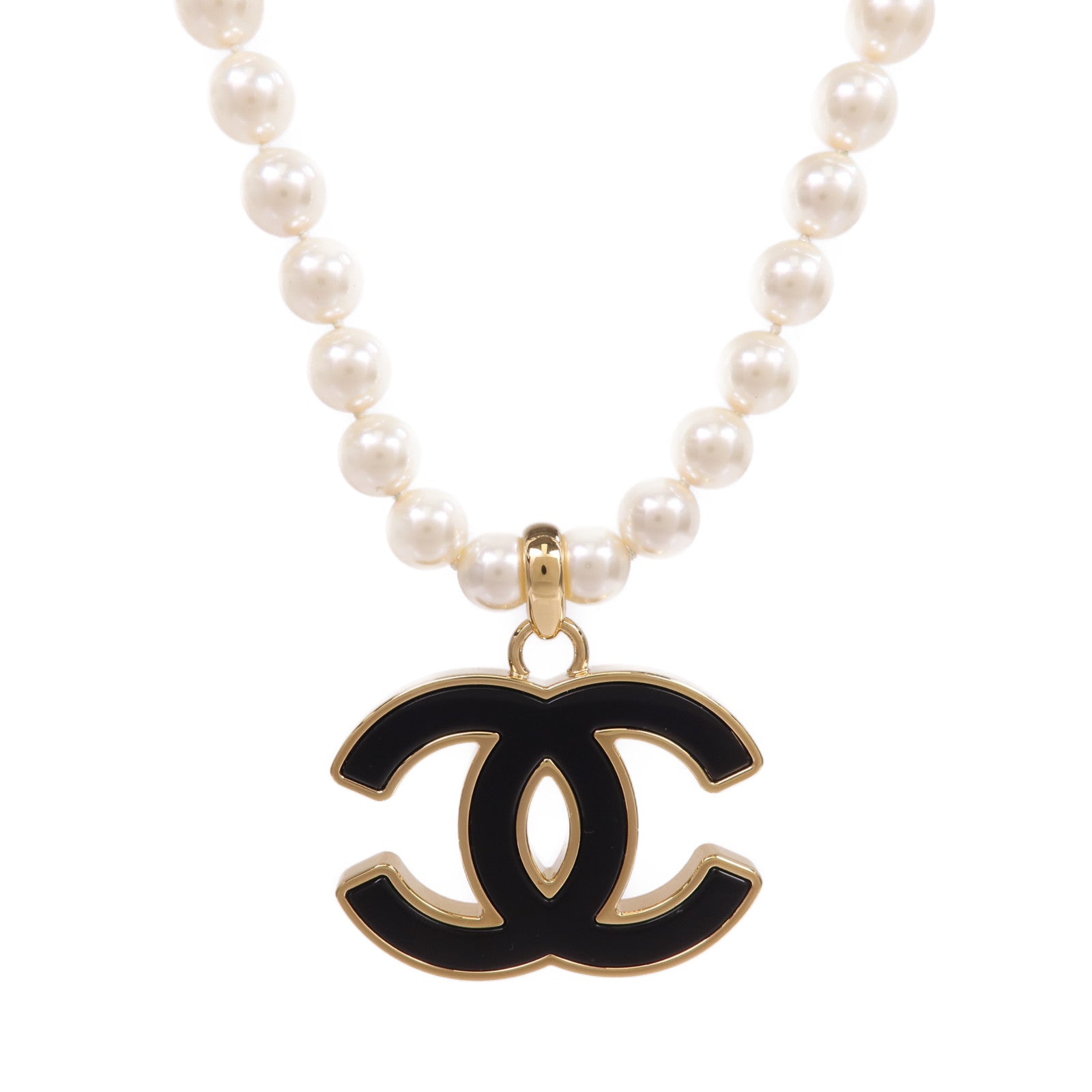 CHANEL 金屬Necklace金扣項鍊