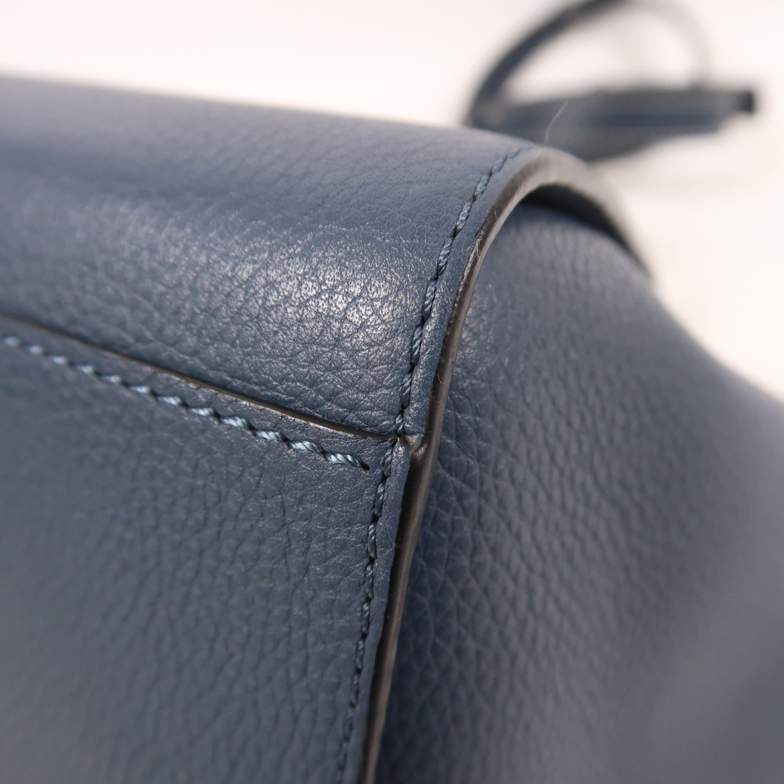 LOEWE 【激減優惠】牛皮皮革Mini Hammock銀扣手挽肩背兩用袋