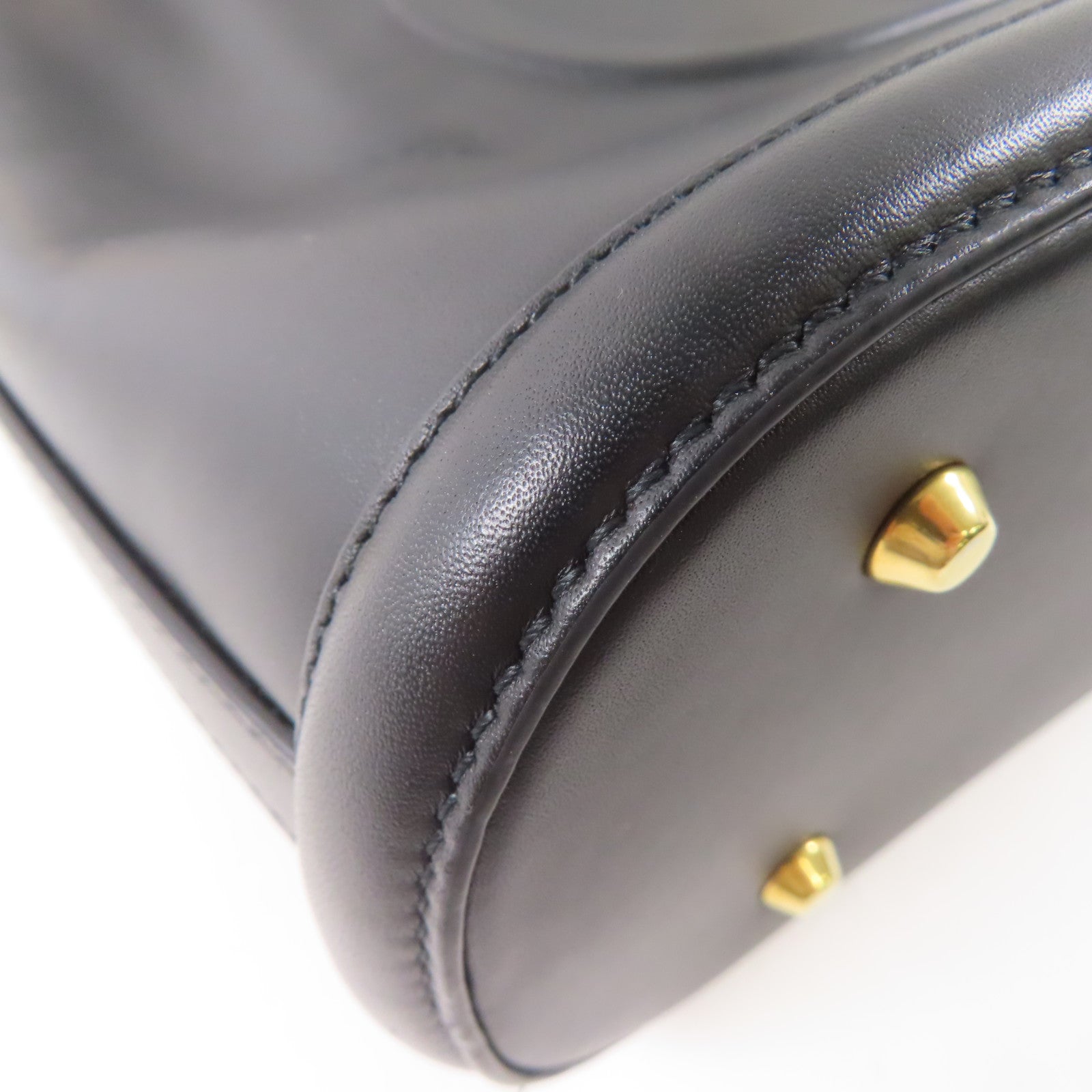 Dior 牛皮皮革C'est Dior Bag金扣手挽肩背兩用袋黑色