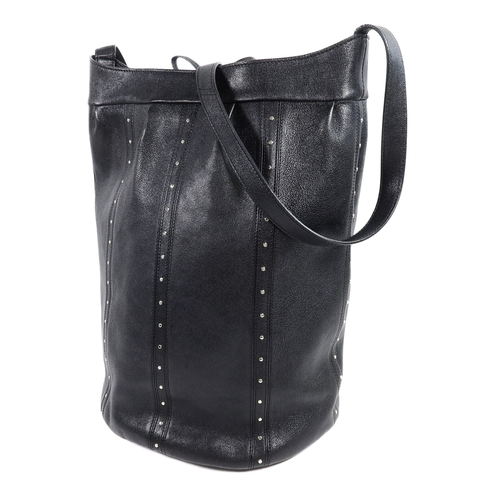 CELINE 牛皮皮革Studded Bucket Bag肩背袋
