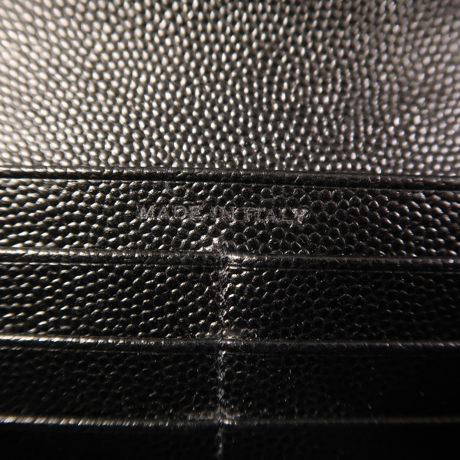 SAINT LAURENT 牛皮皮革Long Wallet金扣長錢包