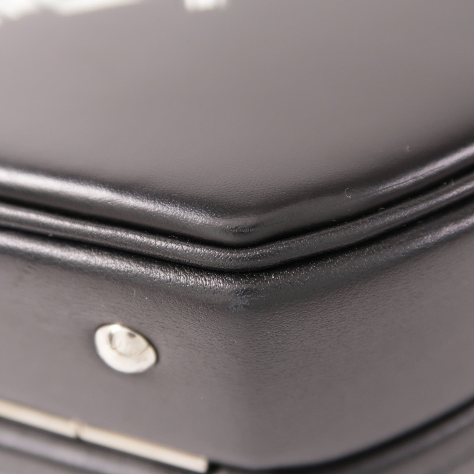 LOUIS VUITTON LV SHW Boite Chapeau 2 Way Bag M43659 Calfskin Leather Black