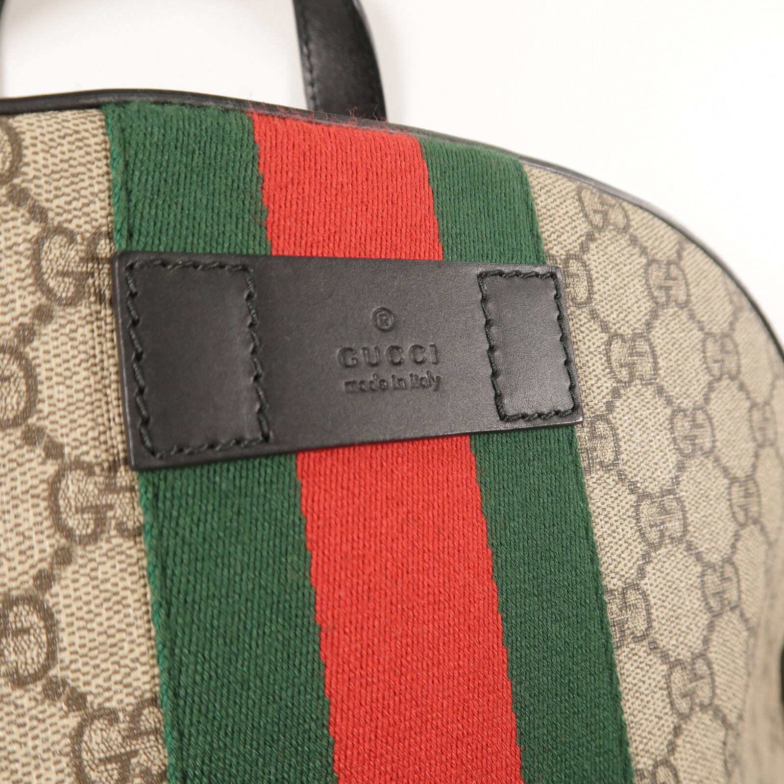 GUCCI 塗層帆布GG Supreme Backpack背包