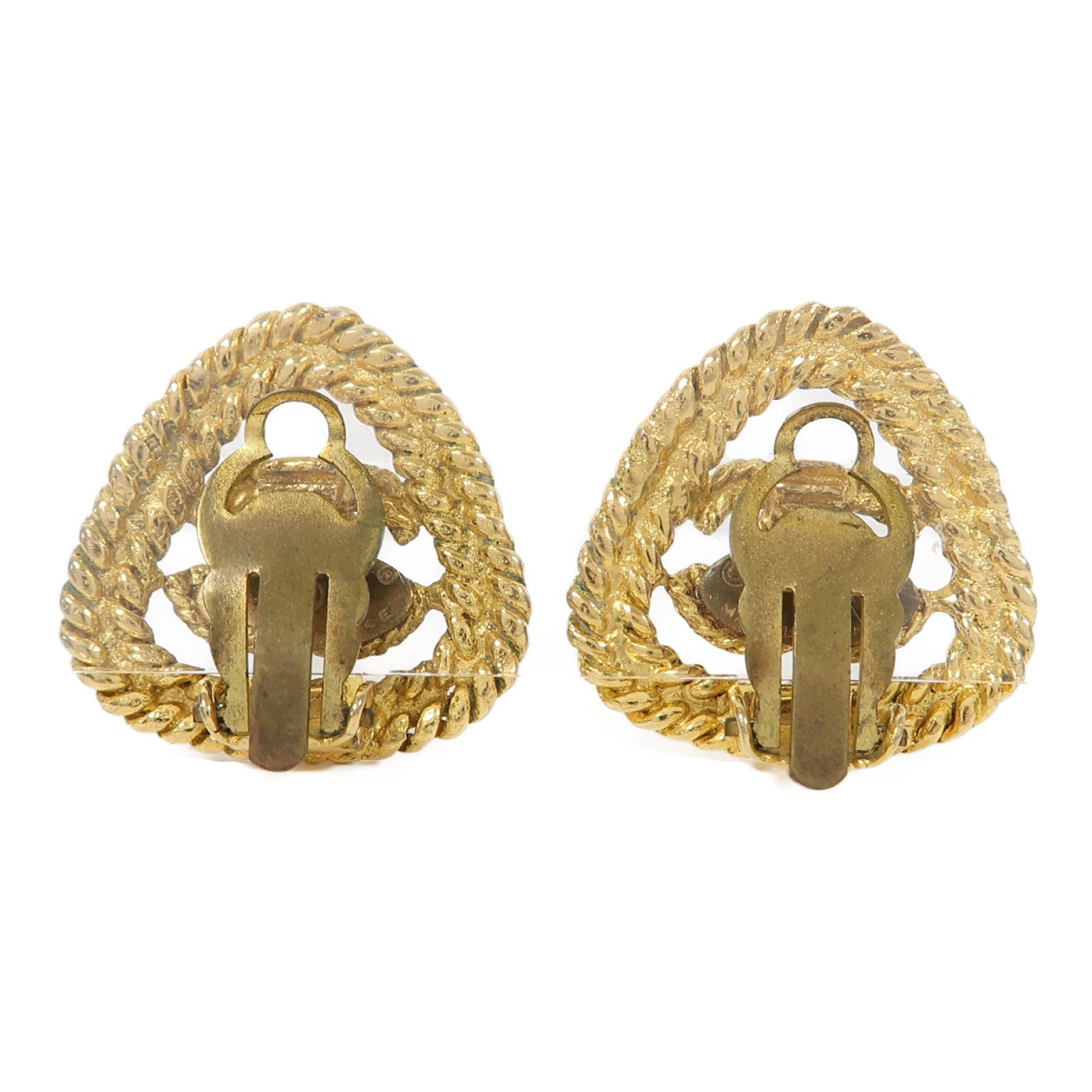 CHANEL 金屬Earrings耳環金色