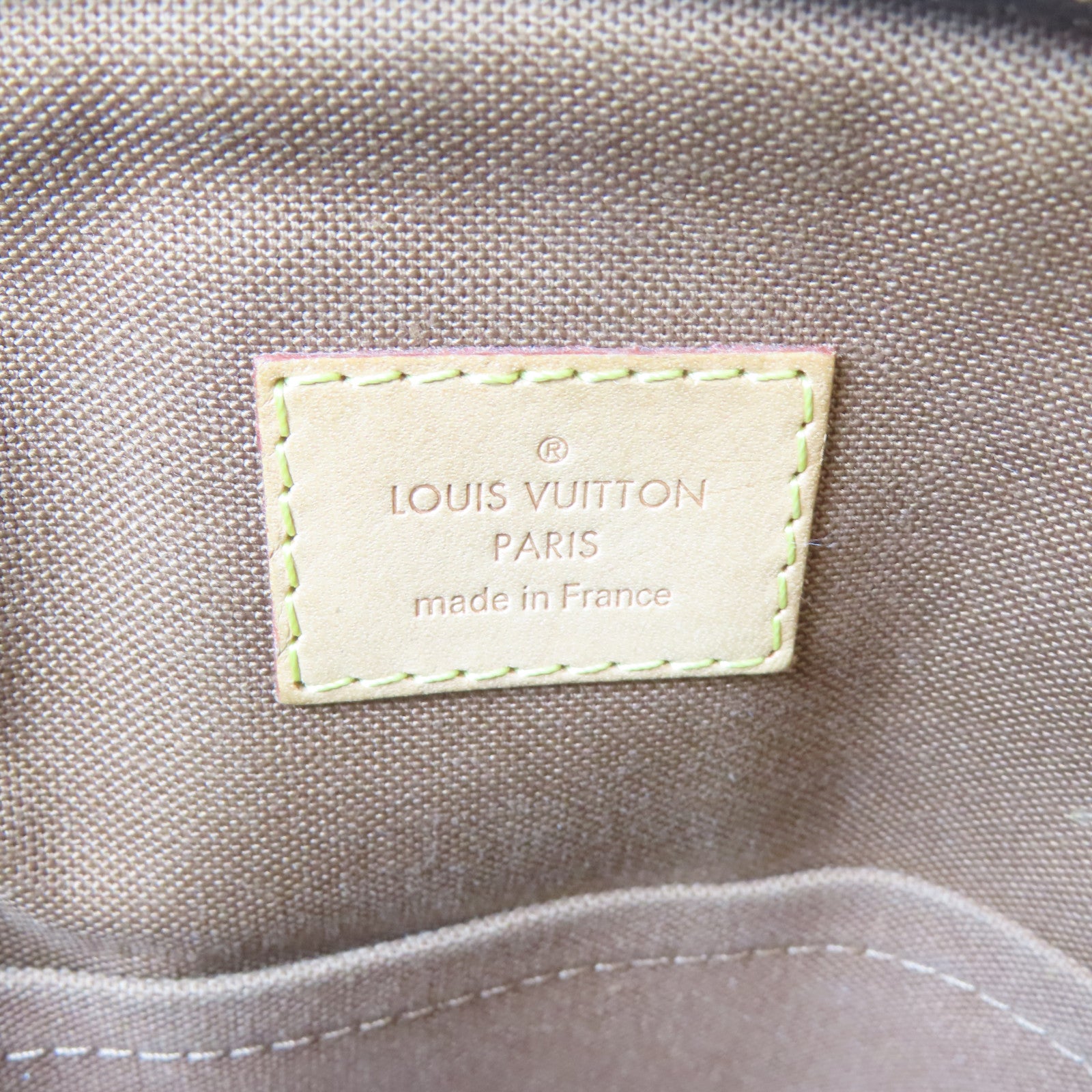 LOUIS VUITTON Monogram Tivoli GM金扣手挽袋啡色