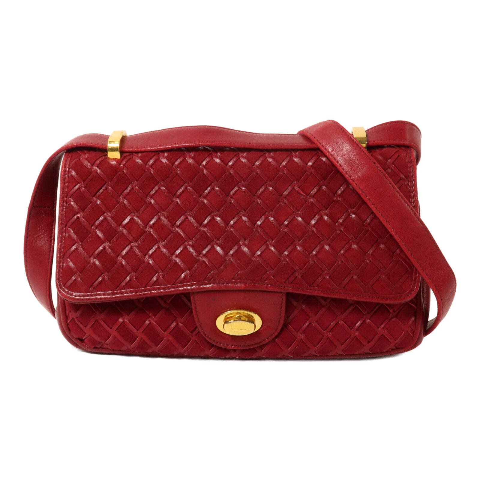BALLY 牛皮皮革/麂皮皮革Shoulder Bag肩背袋