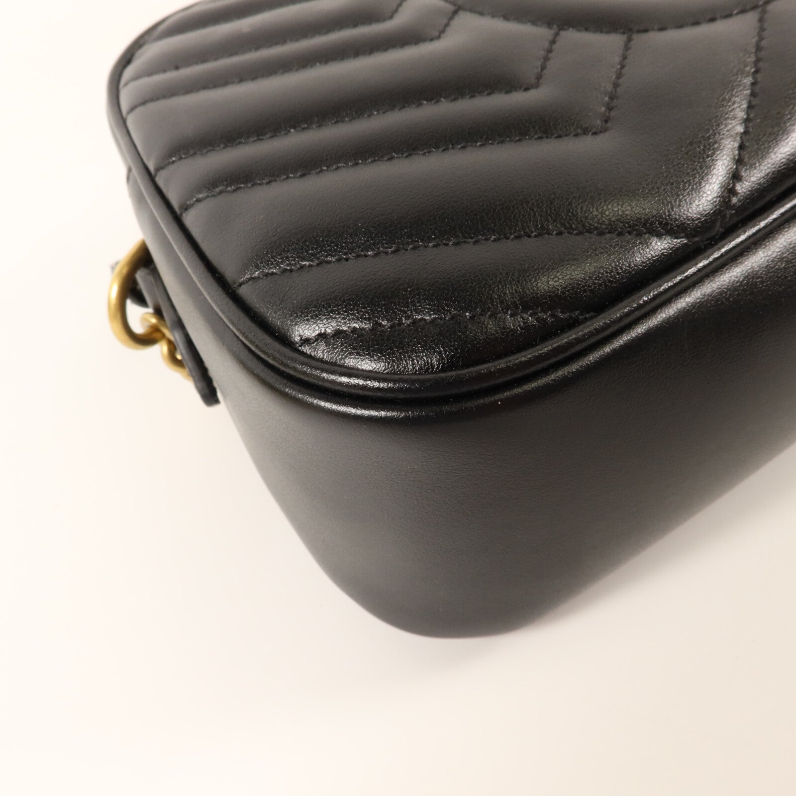 GUCCI 牛皮皮革GG Marmont Small肩背袋