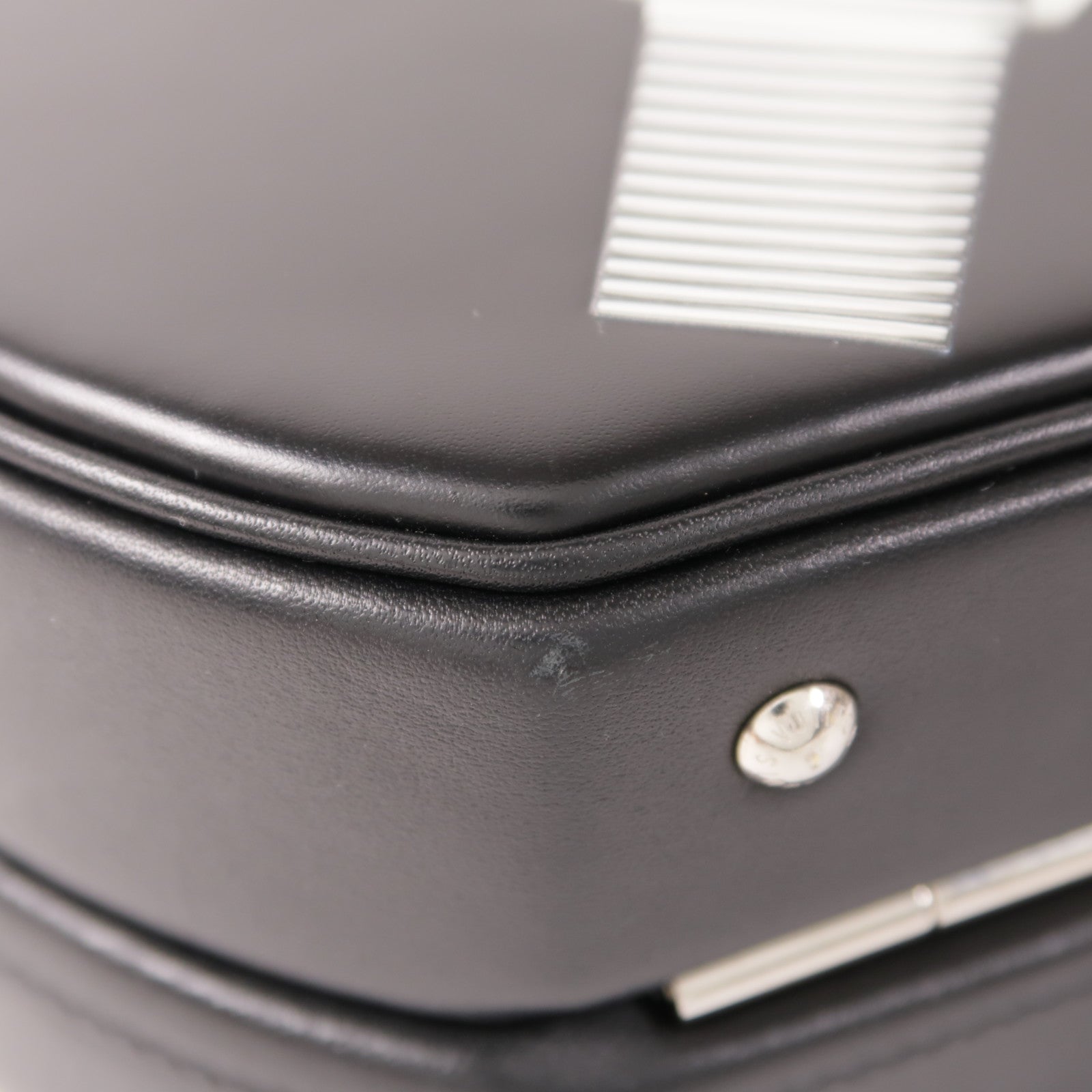 LOUIS VUITTON LV SHW Boite Chapeau 2 Way Bag M43659 Calfskin Leather Black