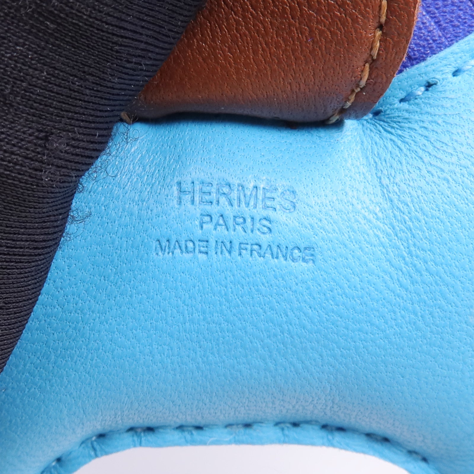 HERMES Milo皮革Rodeo PM掛飾
