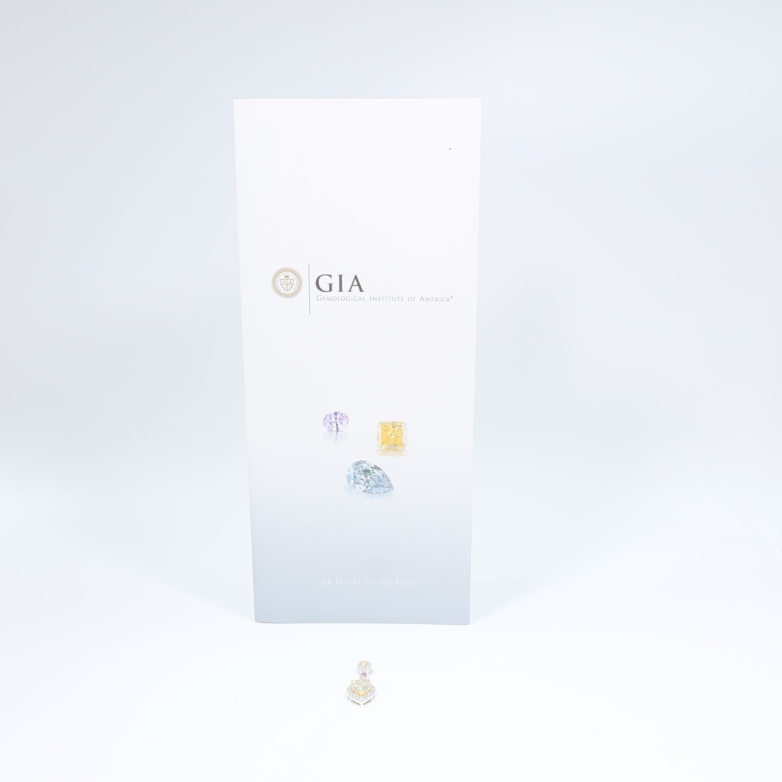 JEWELRY 18K白金Diamond Pendant Top鑽石吊墜