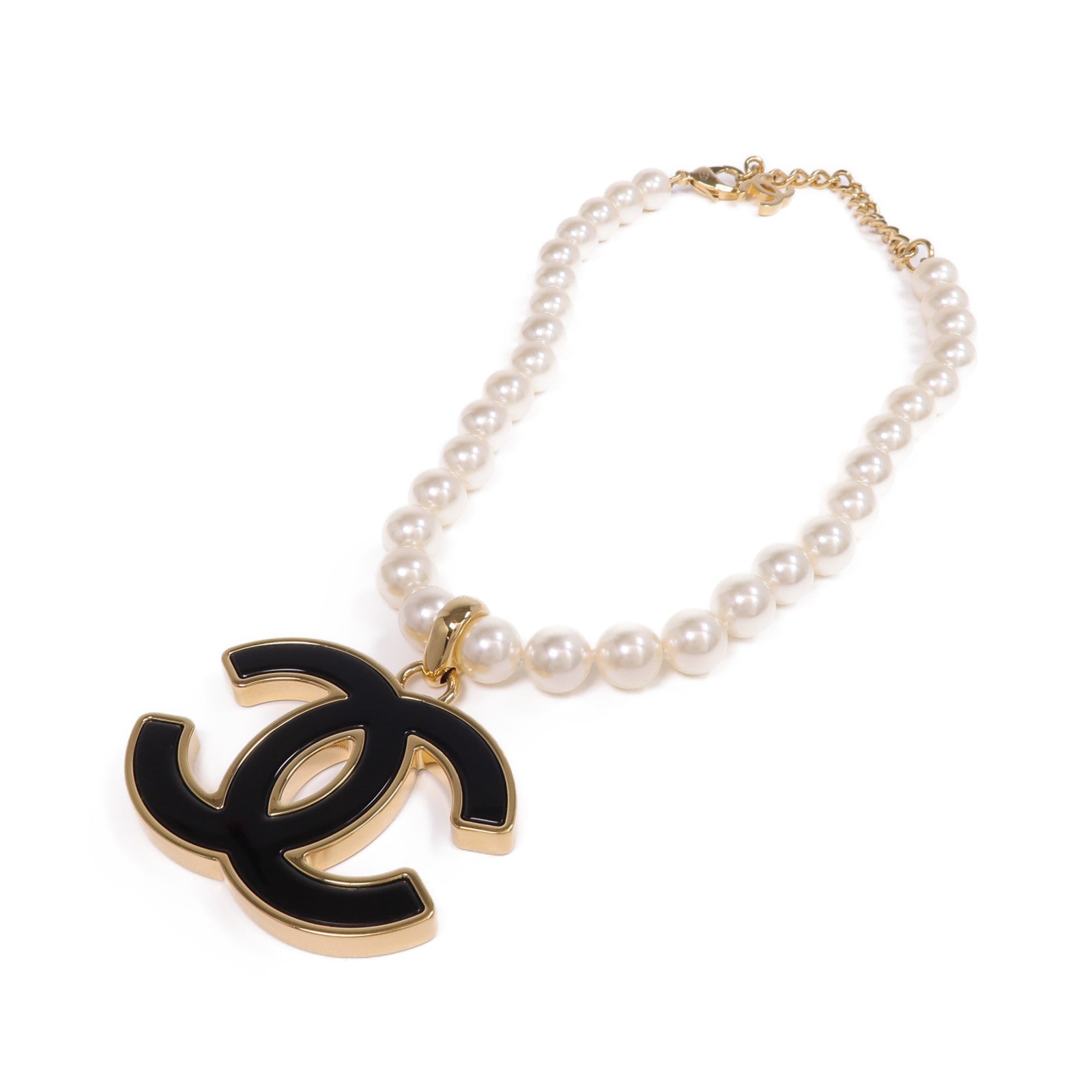 CHANEL 金屬Necklace金扣項鍊