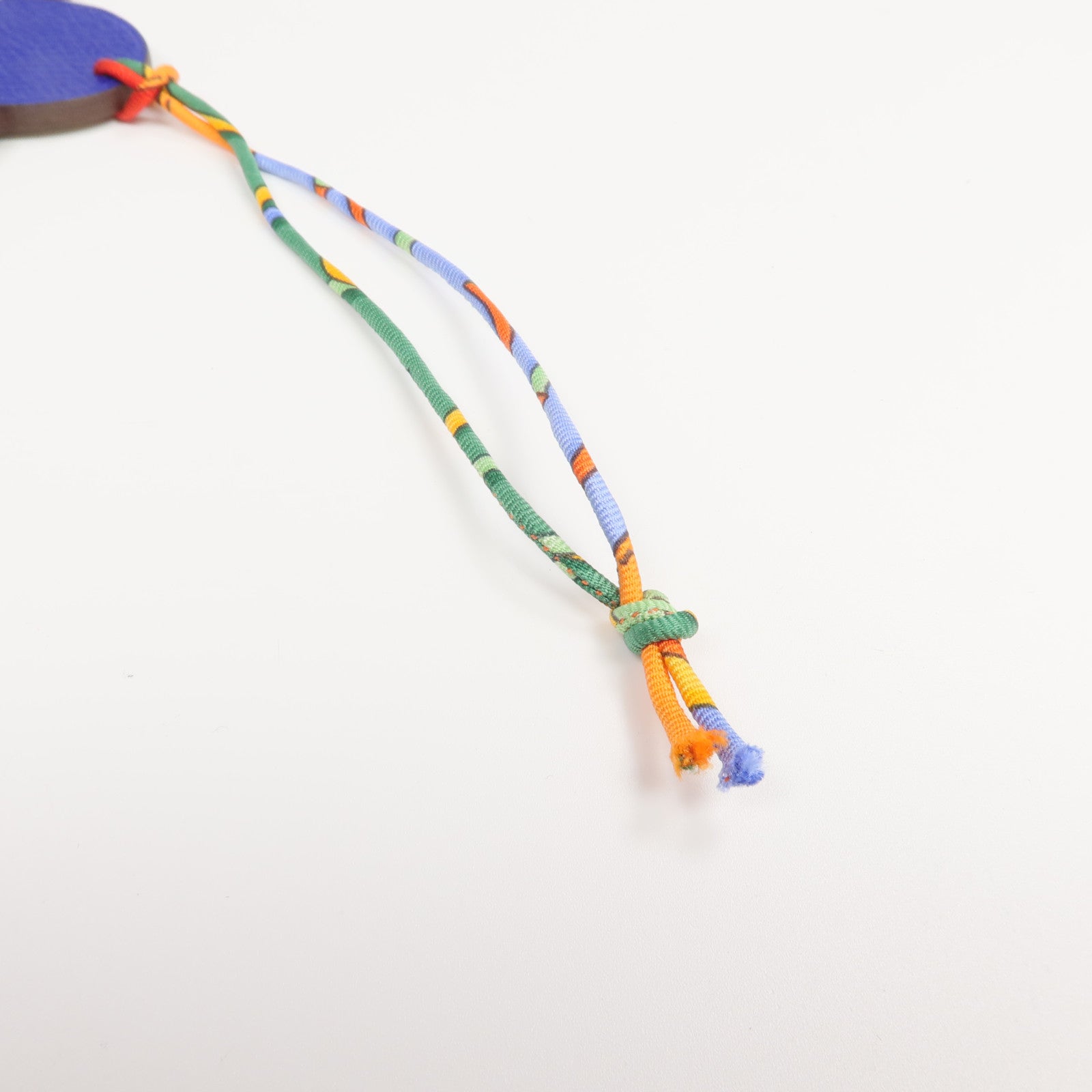 HERMES Epsom皮革Petit H Heart & Arrow Charm掛飾Trench/Bleu Electrique