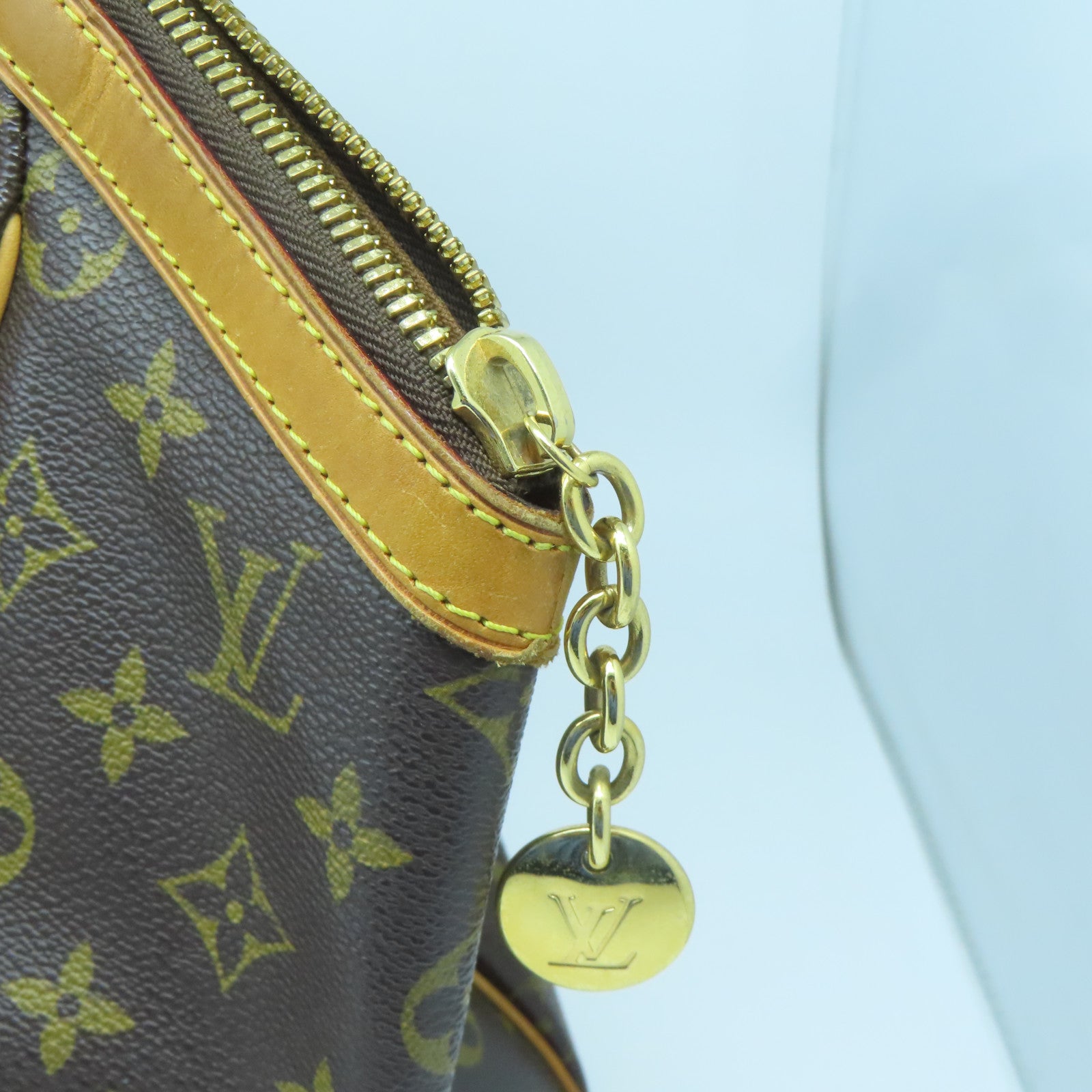 LOUIS VUITTON **【激減優惠】Monogram Tivoli GM金扣肩背袋啡色