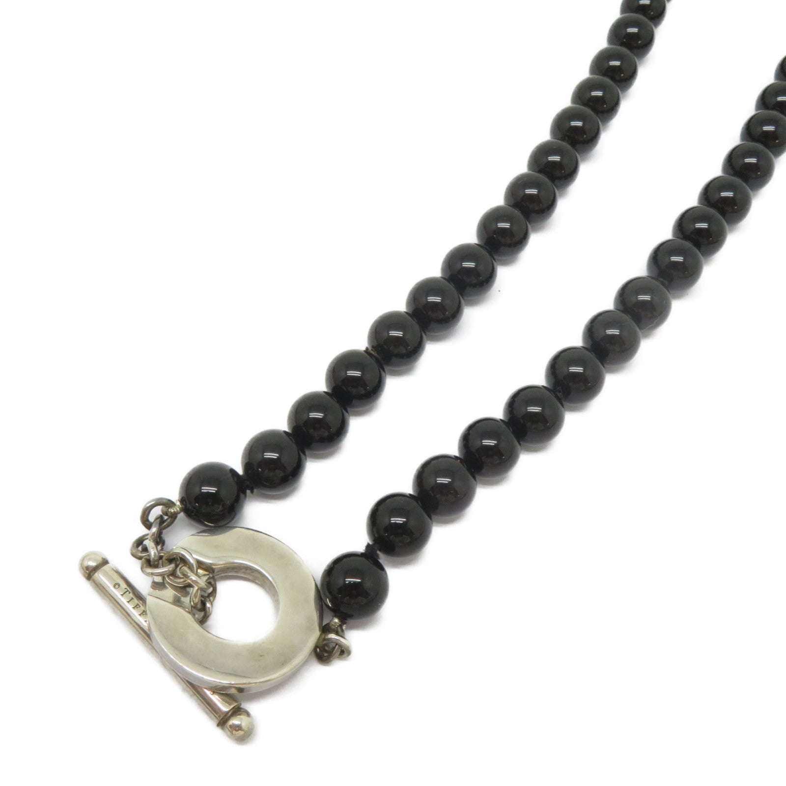 TIFFANY＆CO 925純銀Necklace項鍊黑色