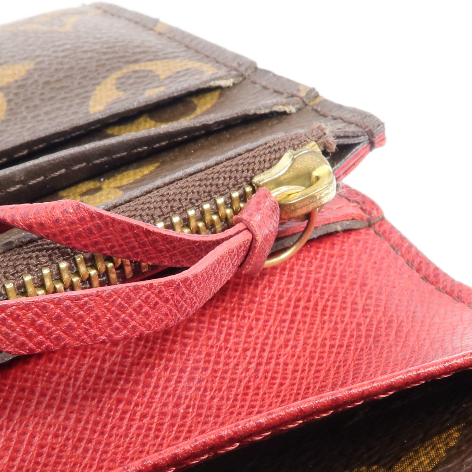 LOUIS VUITTON Monogram Emilie Long Wallet金扣長錢包