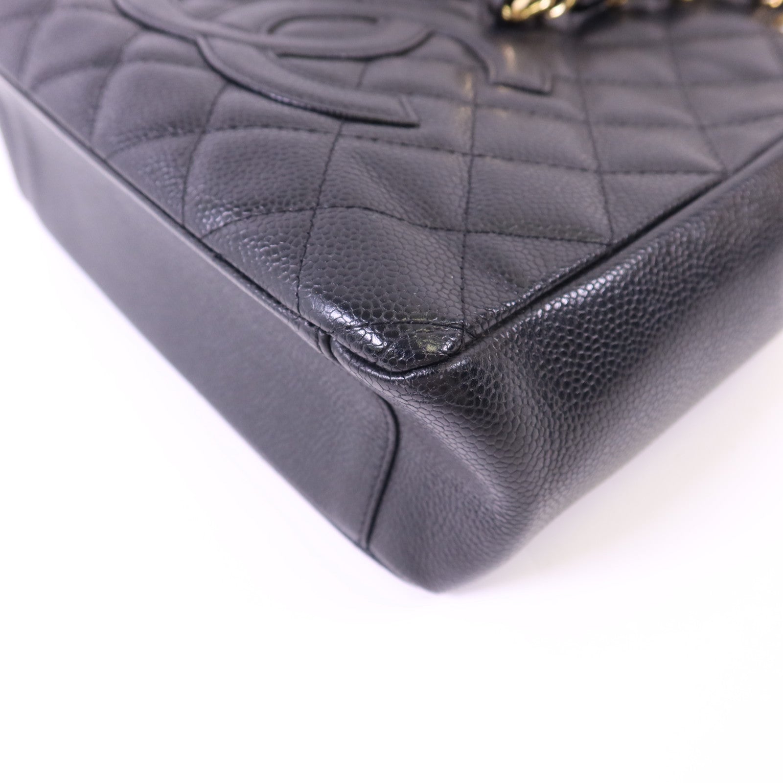 CHANEL 牛皮皮革PST Petit Shopping Tote金扣肩背袋