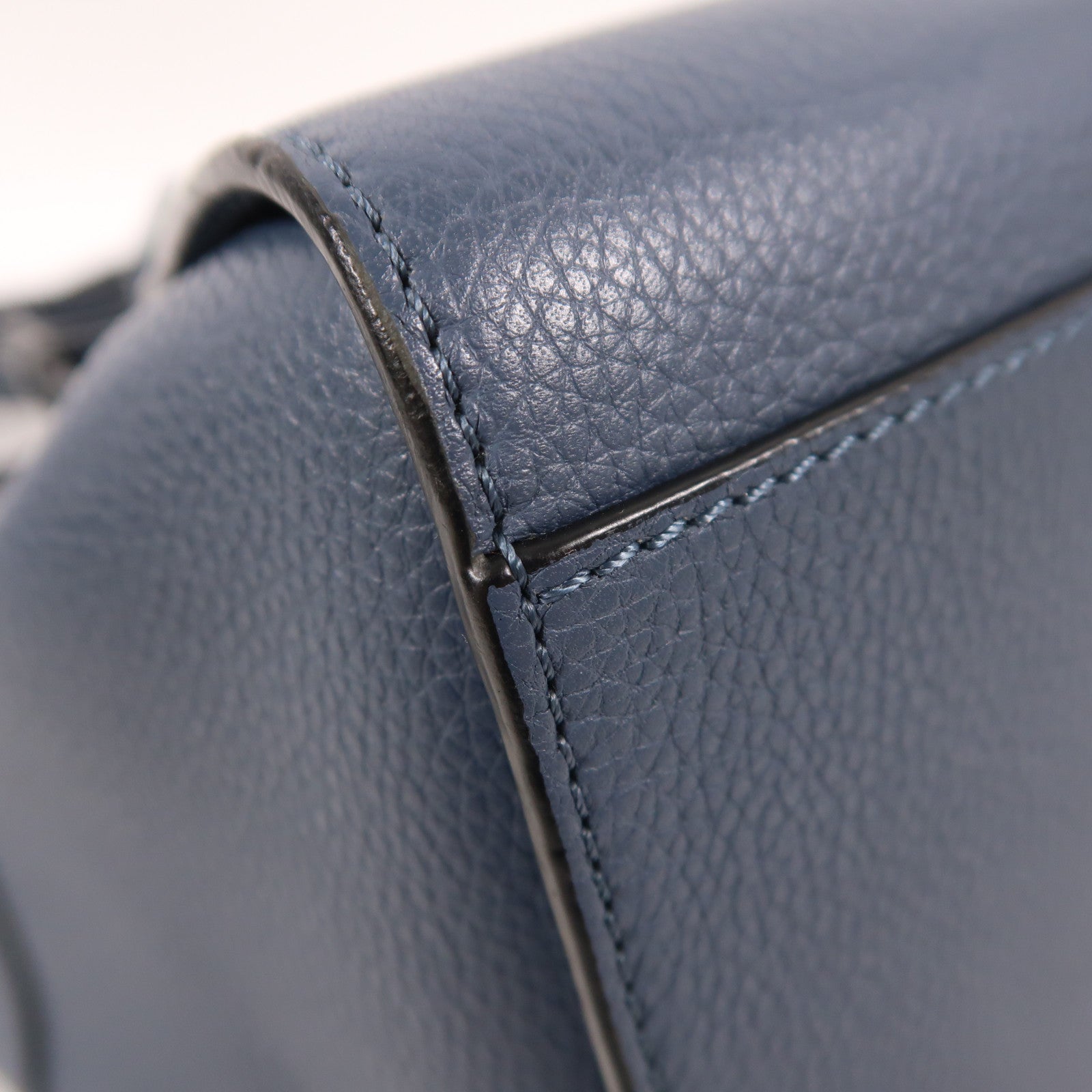 LOEWE 牛皮皮革Mini Hammock銀扣手挽肩背兩用袋