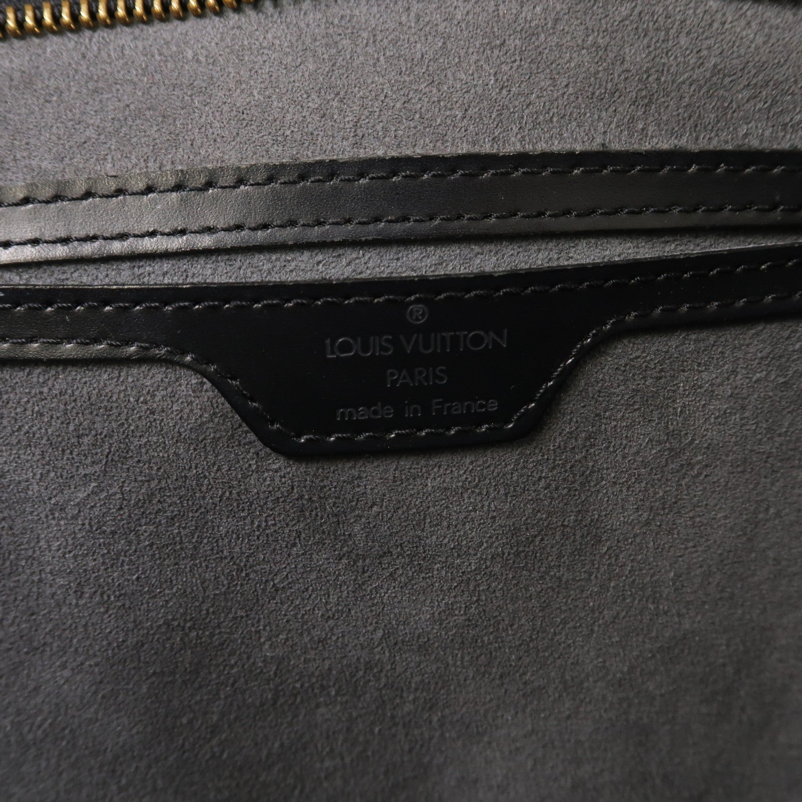 LOUIS VUITTON 【激減優惠】Epi Saint Jacques金扣肩背袋黑色
