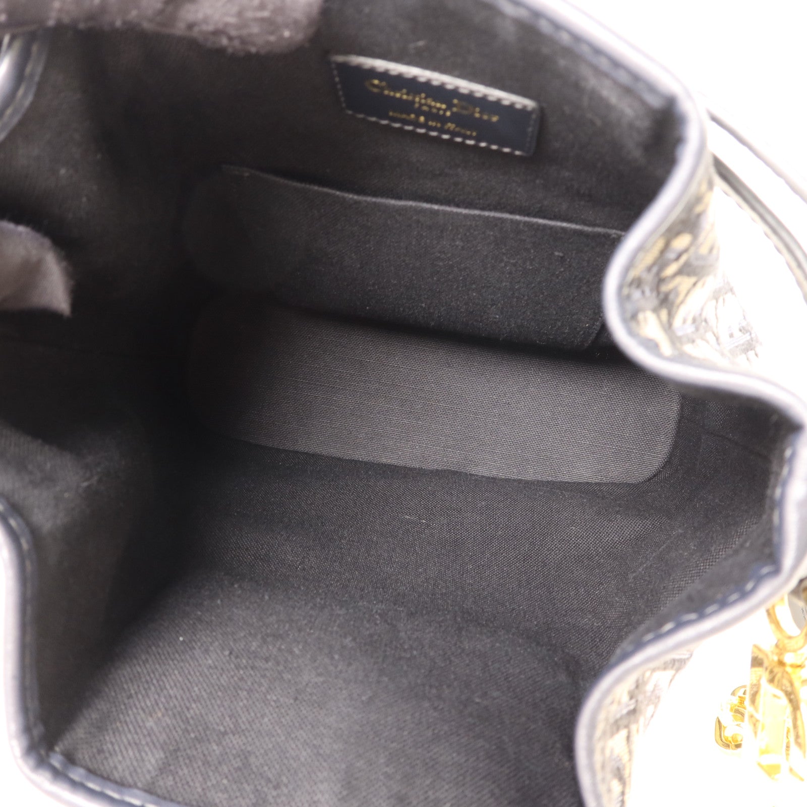 Dior 帆布Medium C'est Bag金扣手挽肩背兩用袋