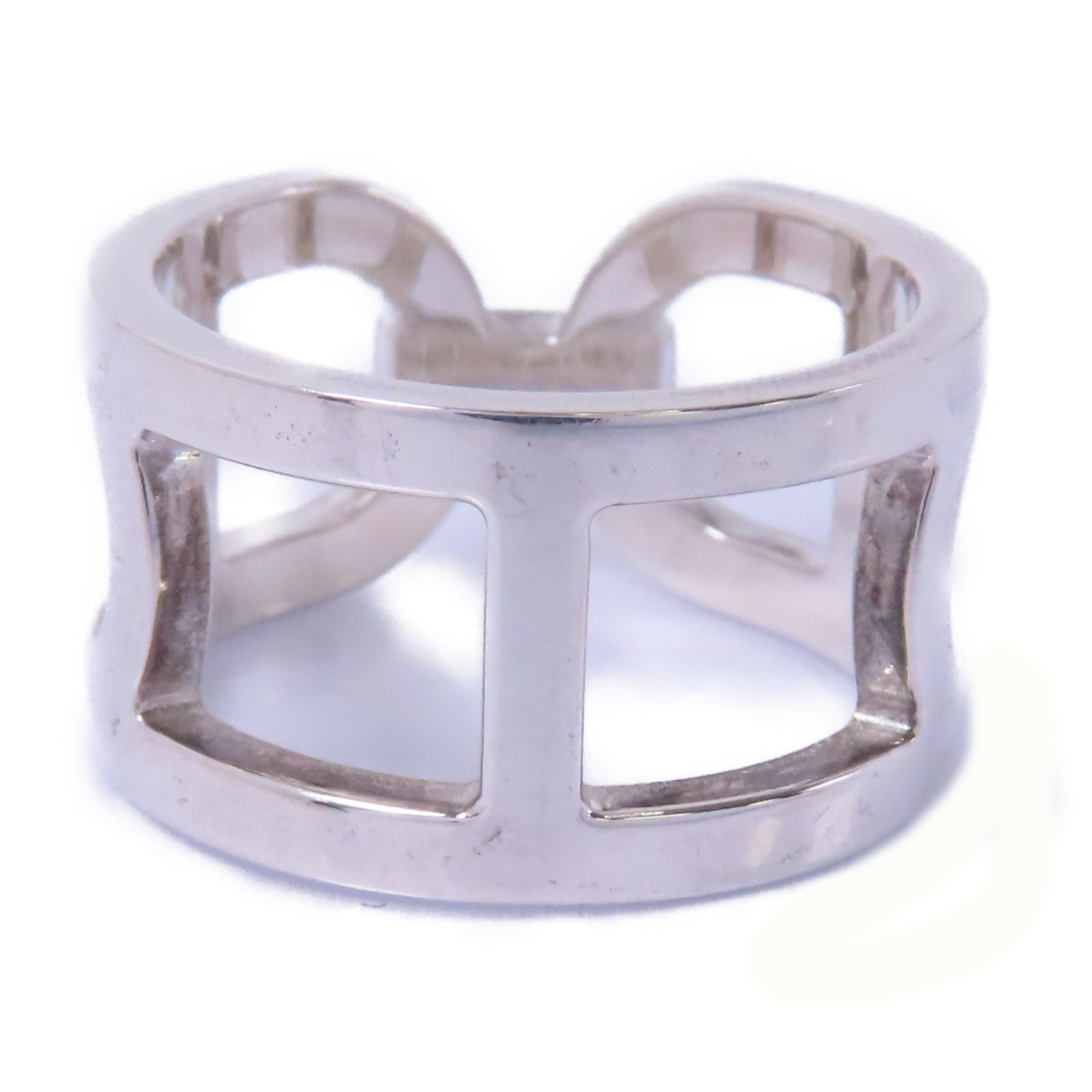 HERMES 925純銀Ever Chaine D'ancre Ring戒指Hermes#52 US#6