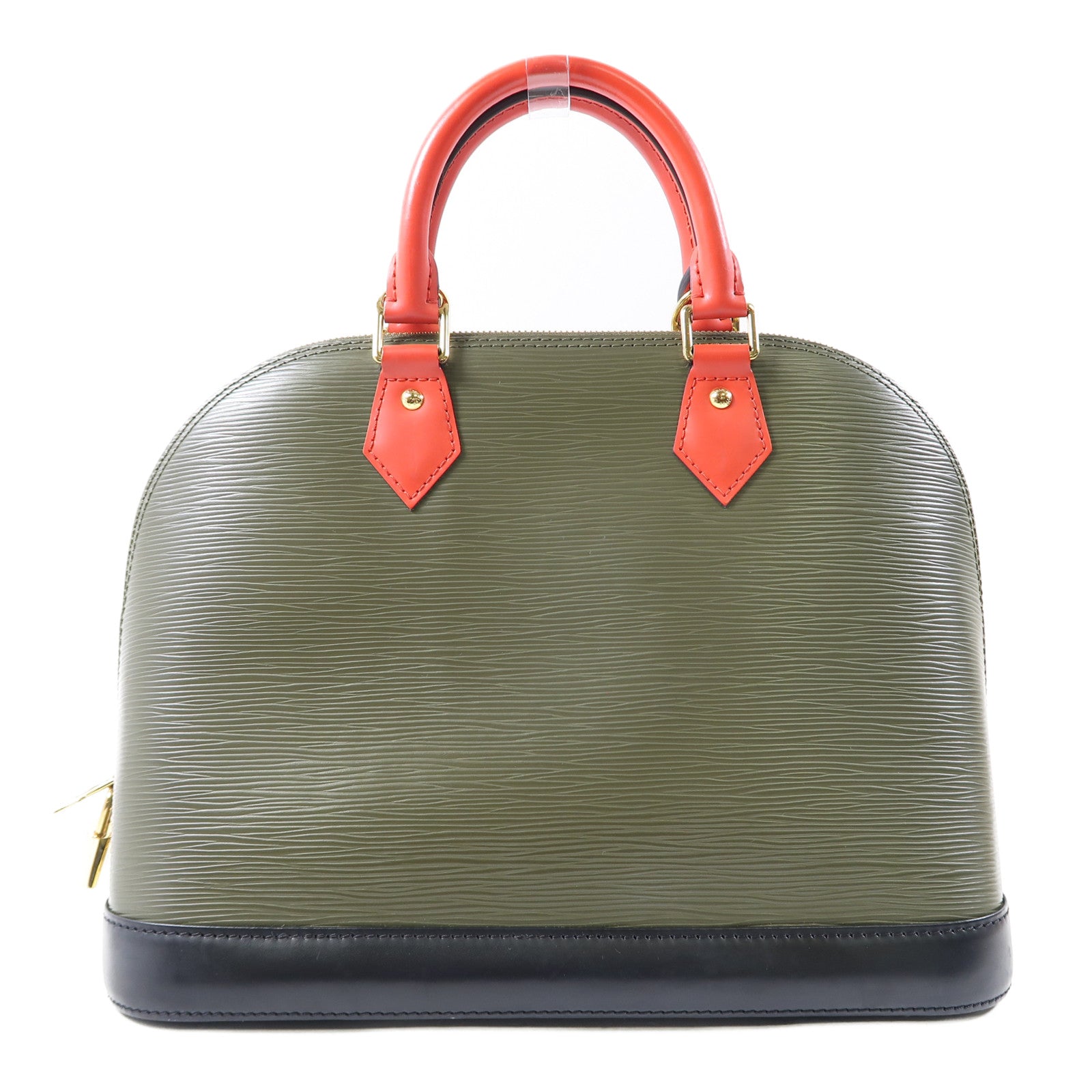 LOUIS VUITTON Epi Alma PM金扣手挽袋綠色/紅色/黑色