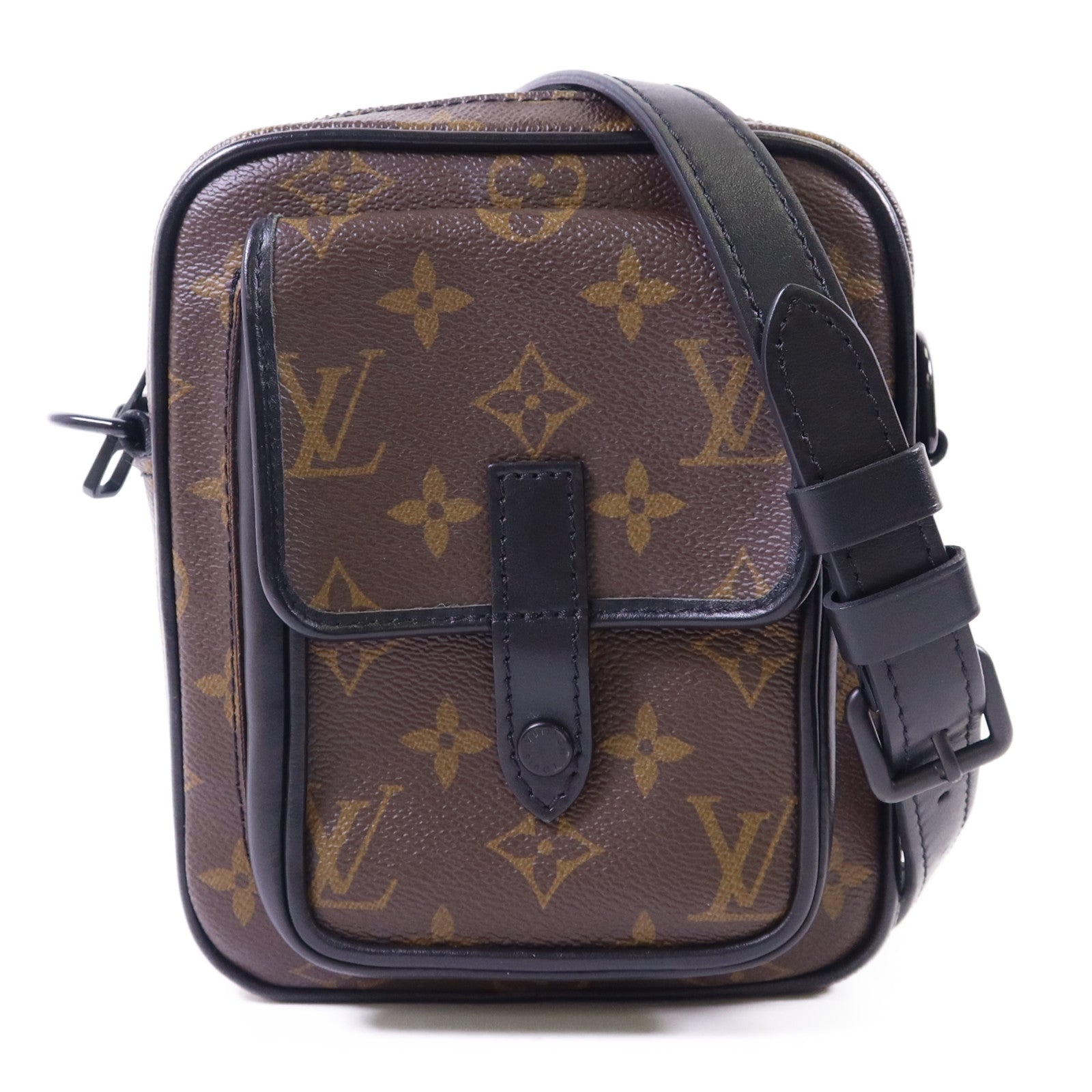 LOUIS VUITTON 【激減優惠】Monogram Macassar Christopher Wearable Wallet肩背袋