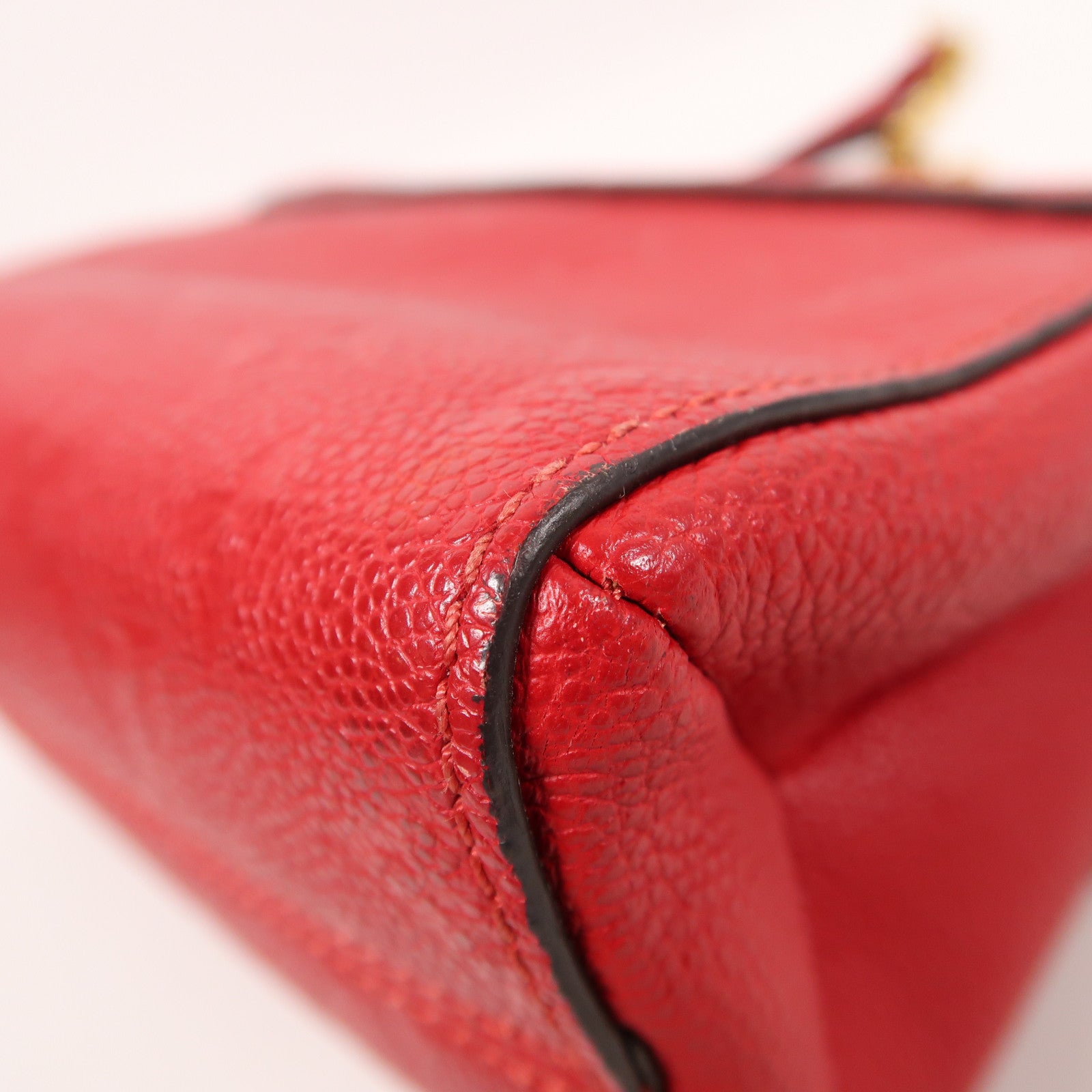 LOUIS VUITTON LV GHW Vavin Shoulder Bag M44554 Monogram Empreinte Red