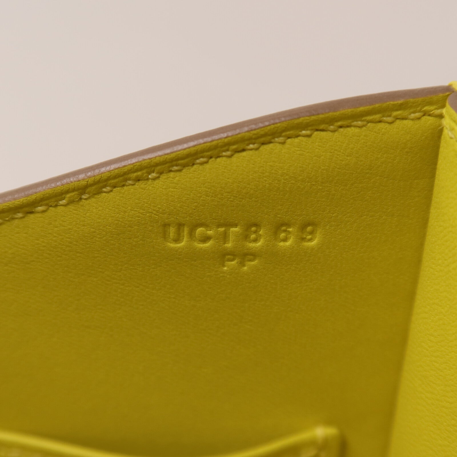 HERMES Epsom皮革Constance 24肩背袋Lime