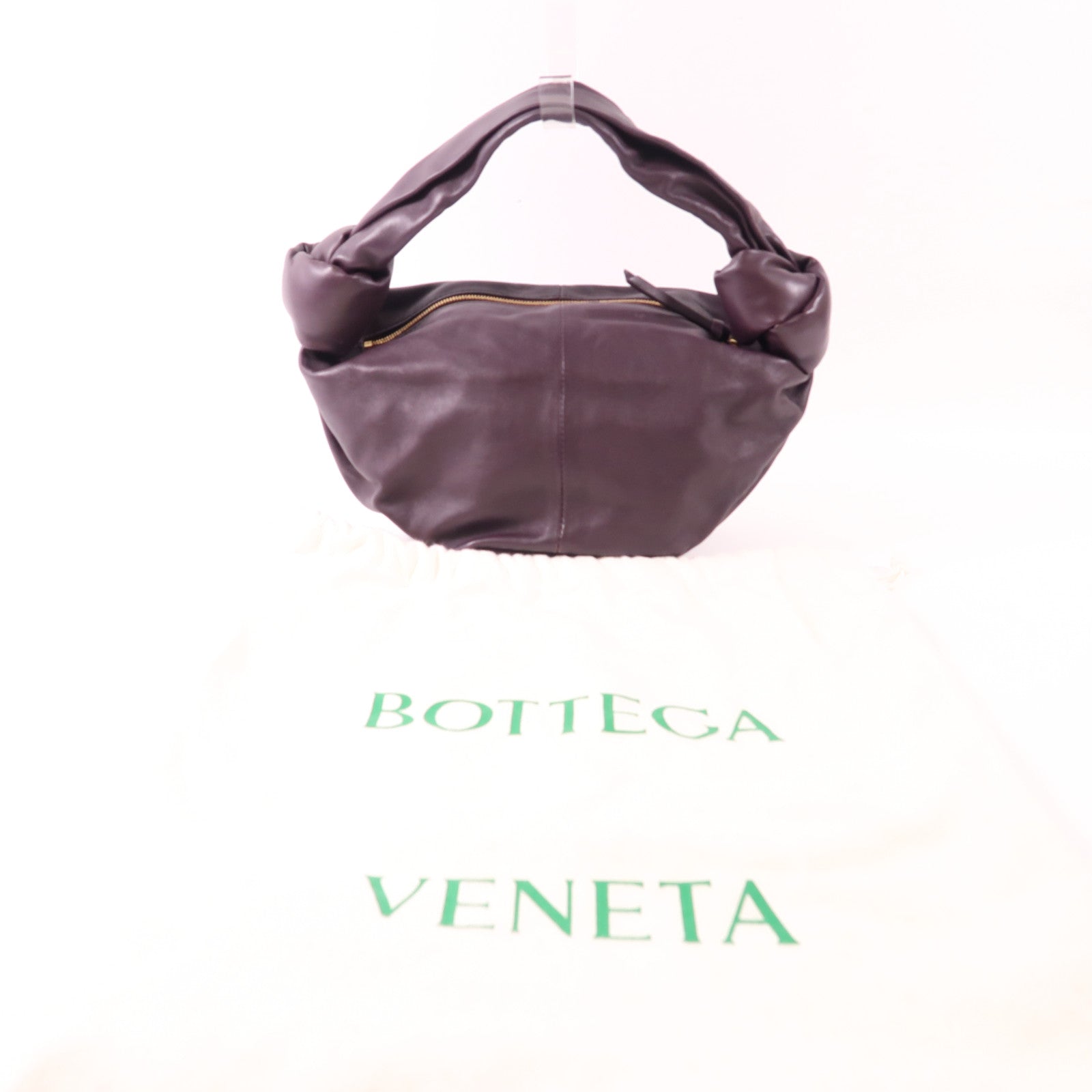BOTTEGA VENETA 皮革Hand Bag金扣手挽袋