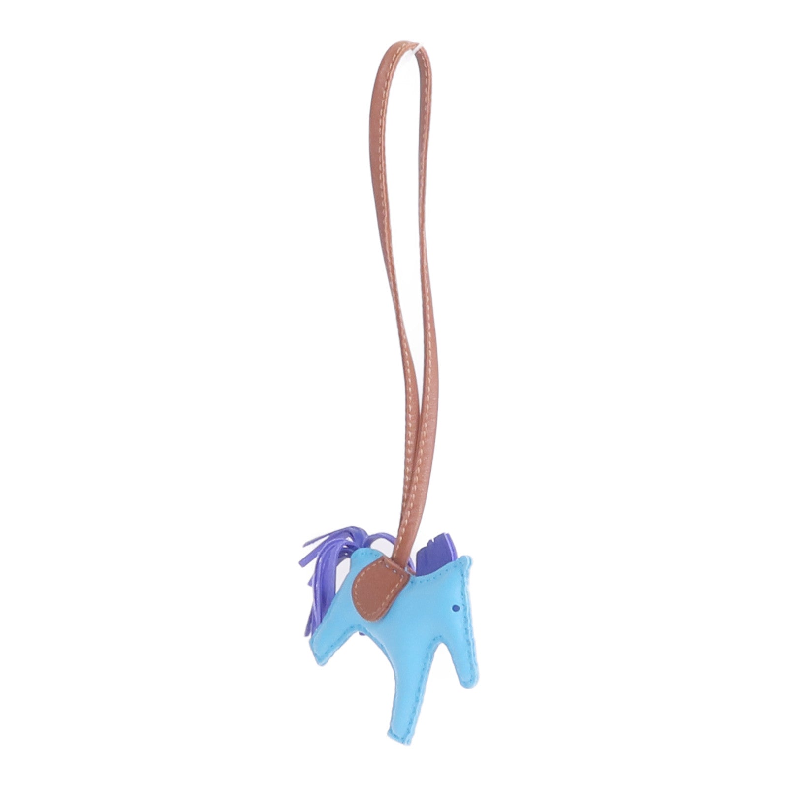 HERMES Milo皮革Rodeo PM掛飾