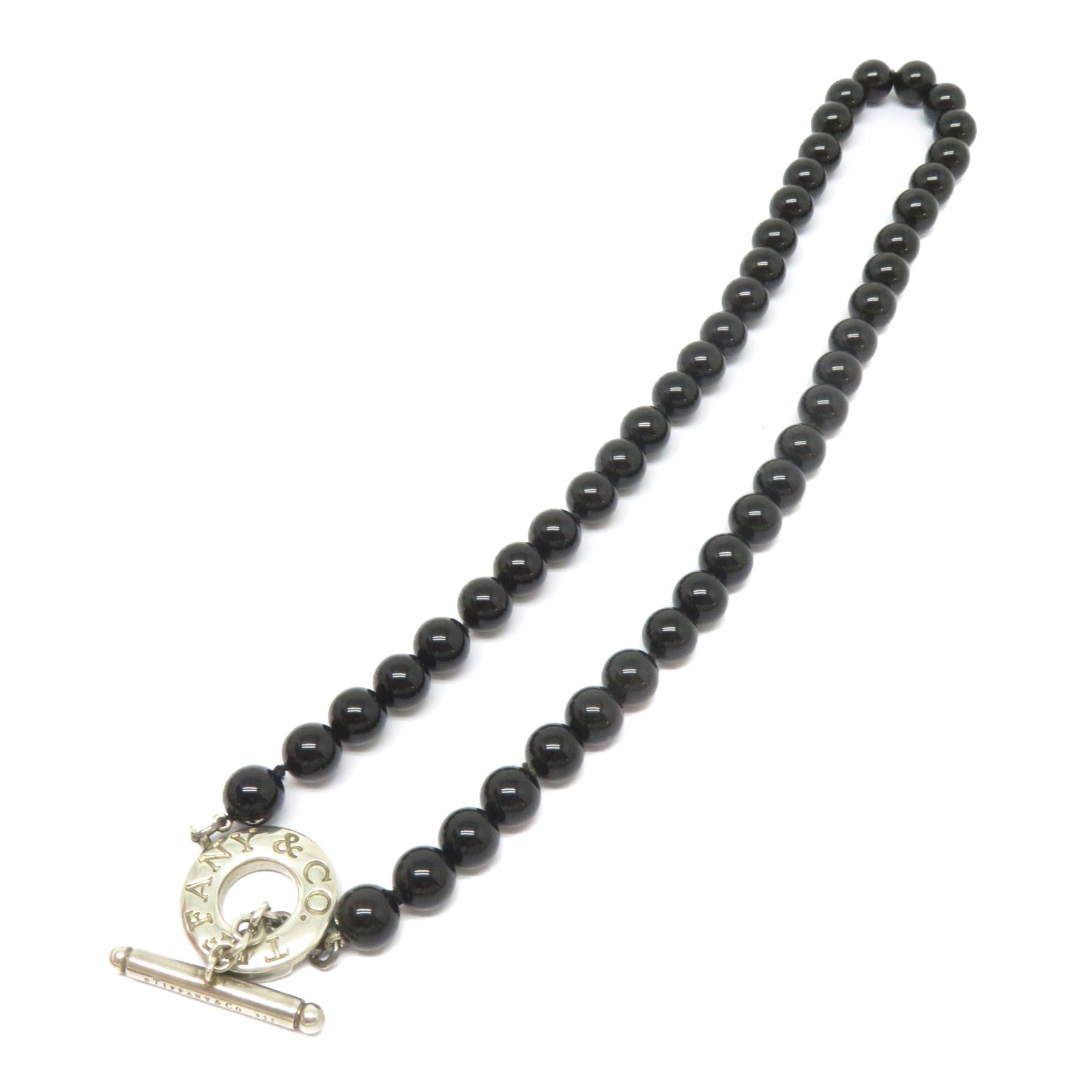 TIFFANY＆CO 925純銀Necklace項鍊黑色