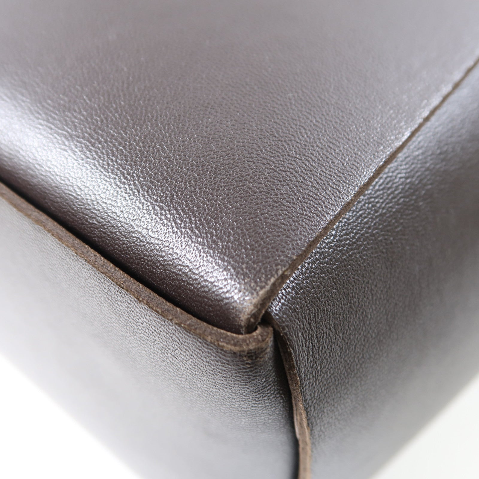 BOTTEGA VENETA 皮革Medium Arco Tote Bag手挽袋啡色