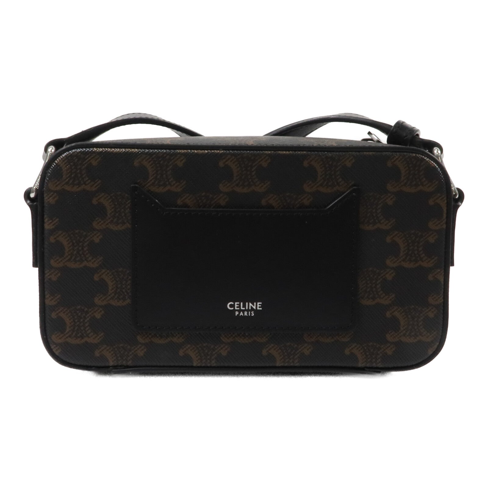 CELINE 塗層帆布Shoulder Bag肩背袋