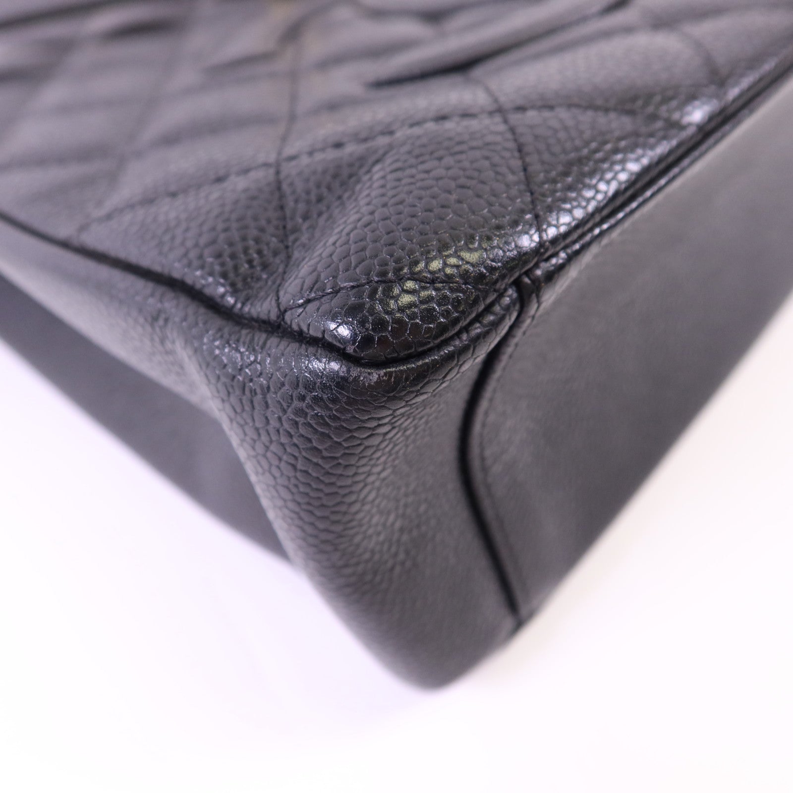 CHANEL 牛皮皮革PST Petit Shopping Tote金扣肩背袋