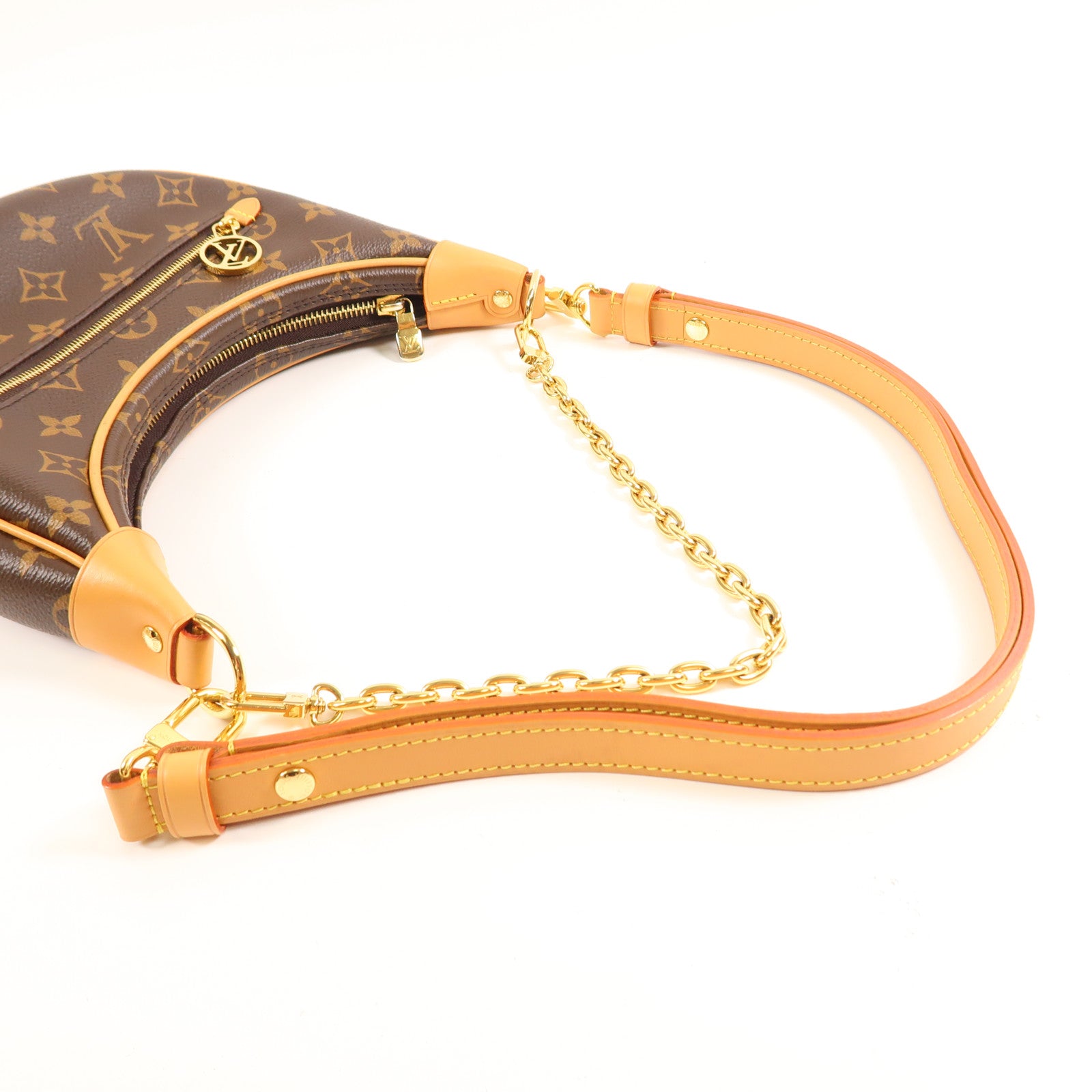 LOUIS VUITTON Monogram Loop金扣肩背袋