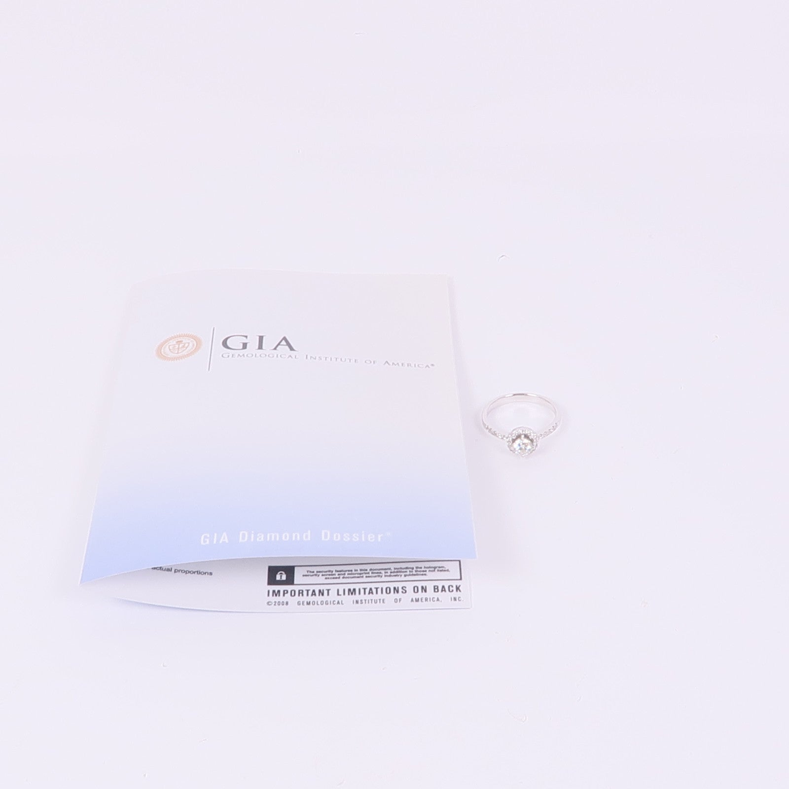 JEWELRY 18K白金Diamond Ring鑽石戒指US#6.5