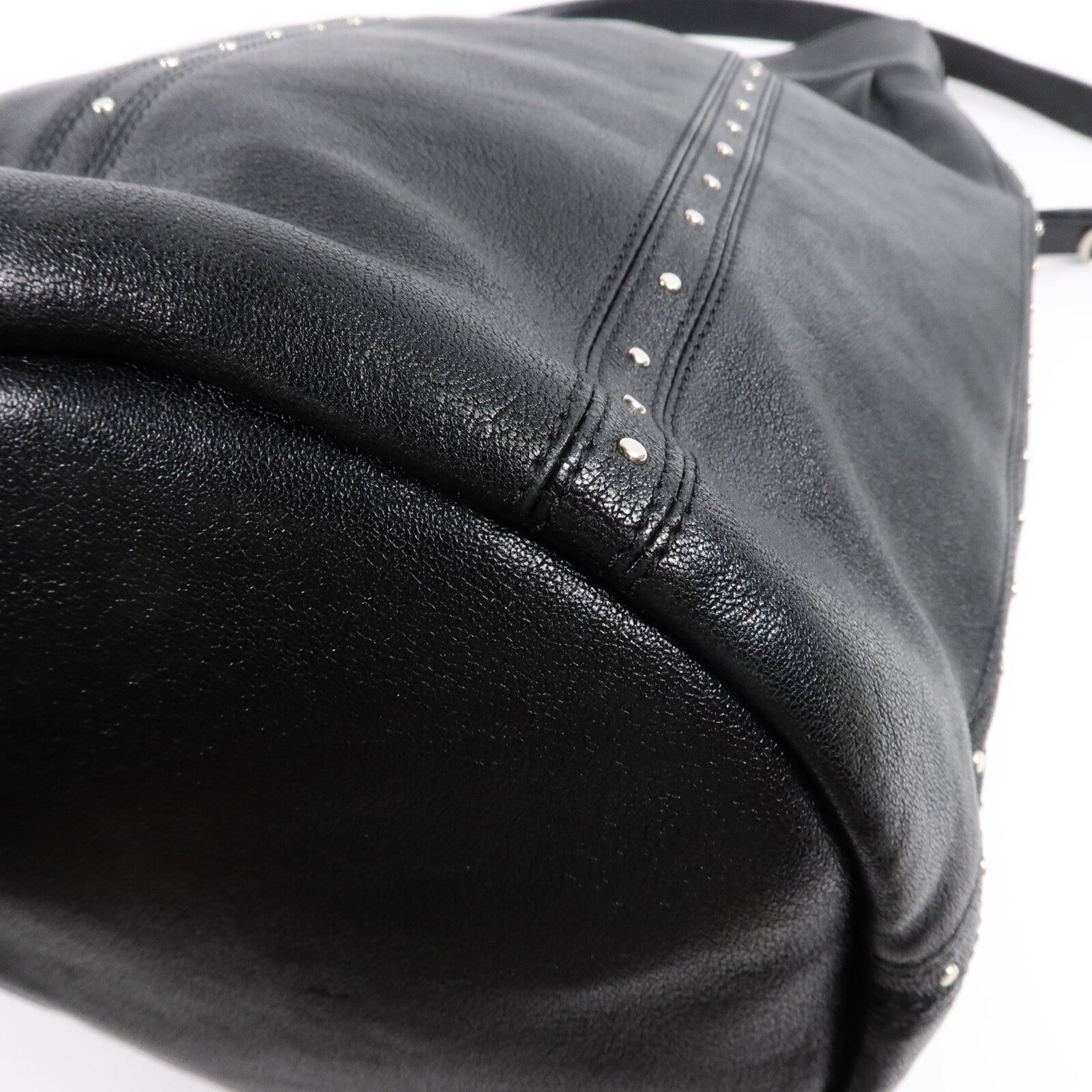 CELINE 牛皮皮革Studded Bucket Bag肩背袋