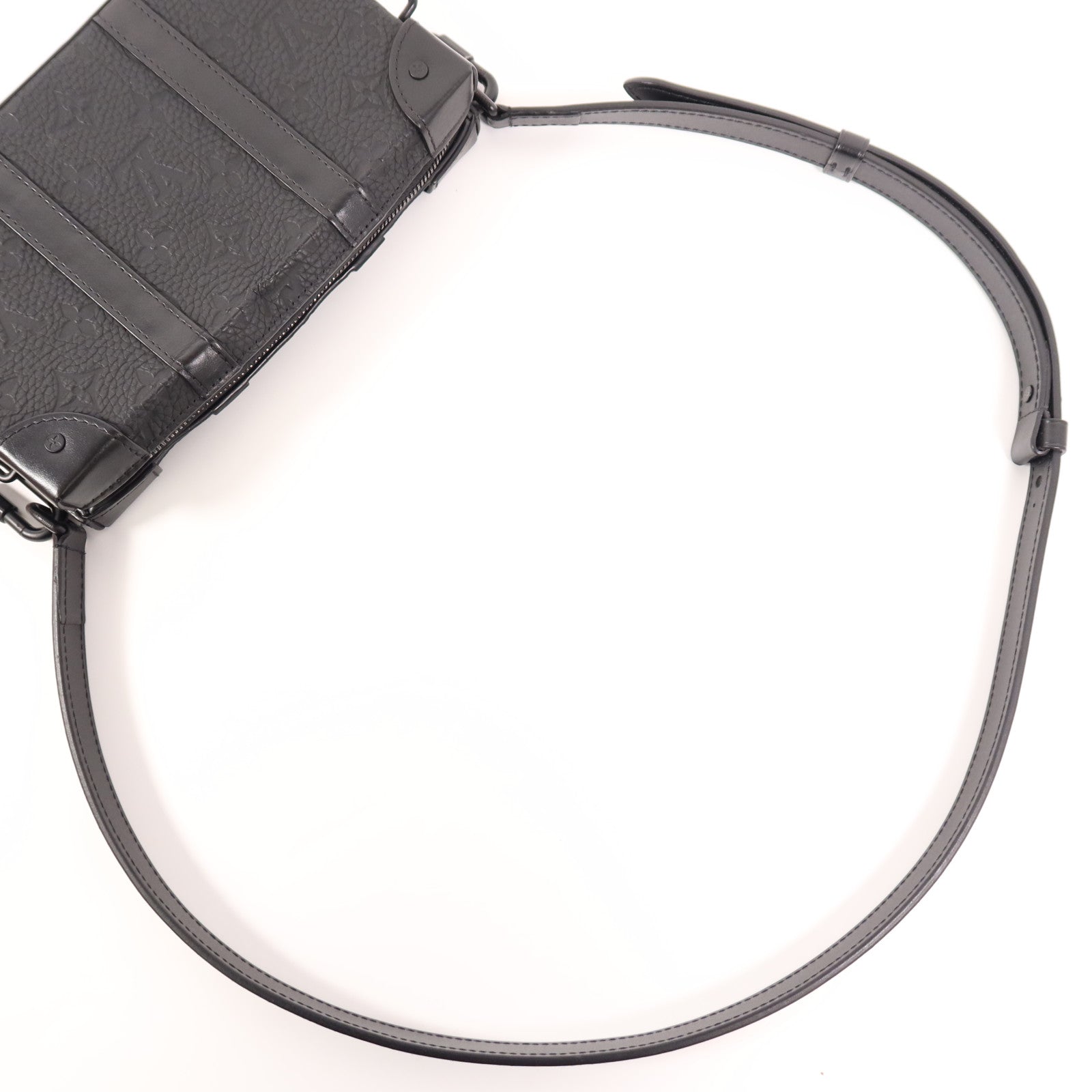 LOUIS VUITTON Monogram Taurillon Soft Trunk肩背袋