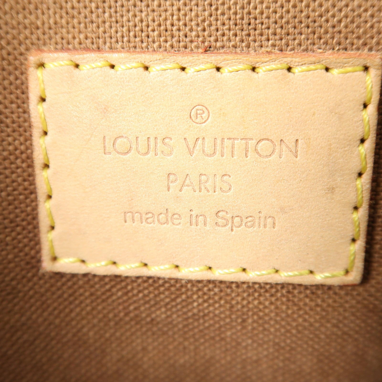 LOUIS VUITTON Monogram Sac Bosphore金扣手挽肩背兩用袋啡色