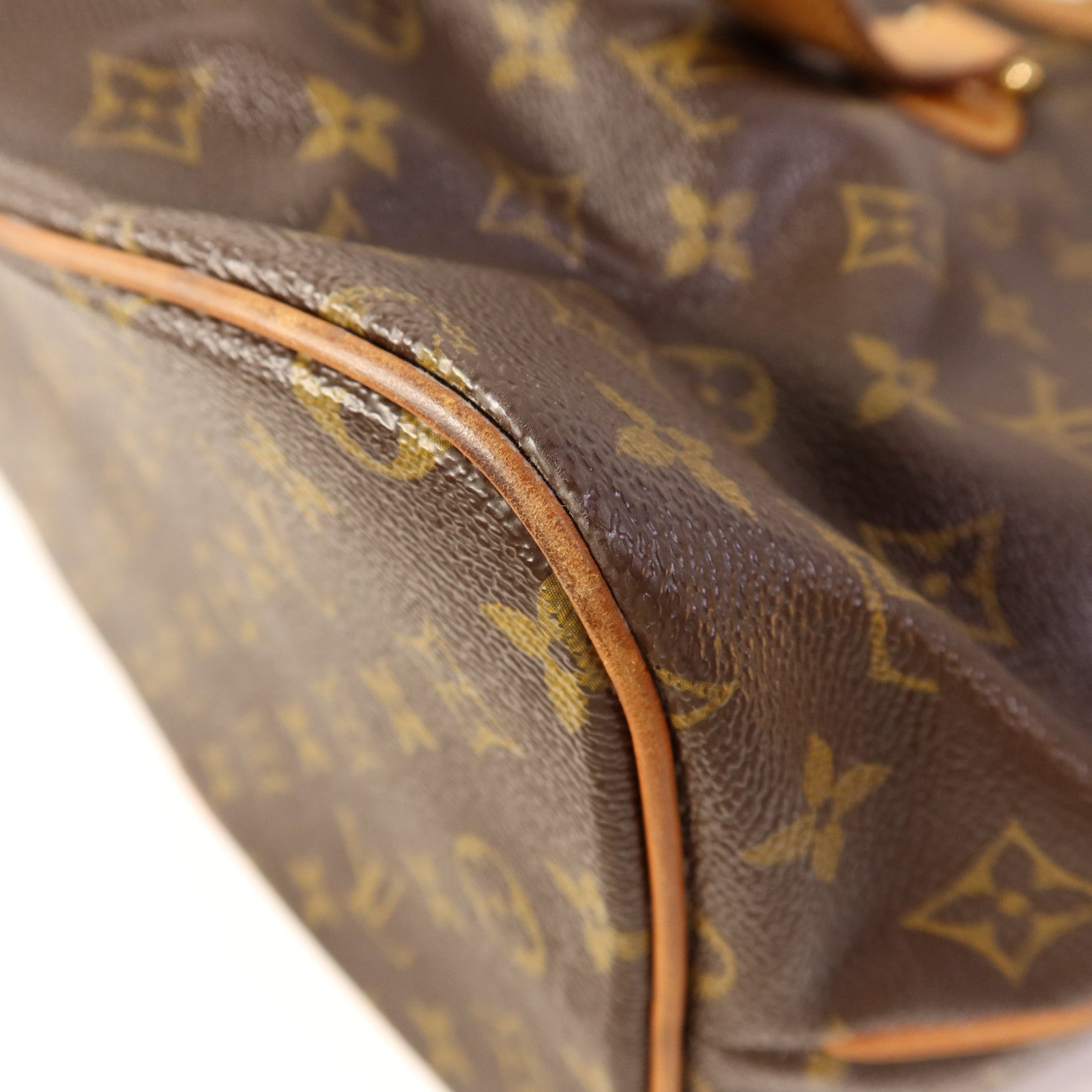 LOUIS VUITTON 【激減優惠】Monogram Palermo PM金扣手挽肩背兩用袋棕色