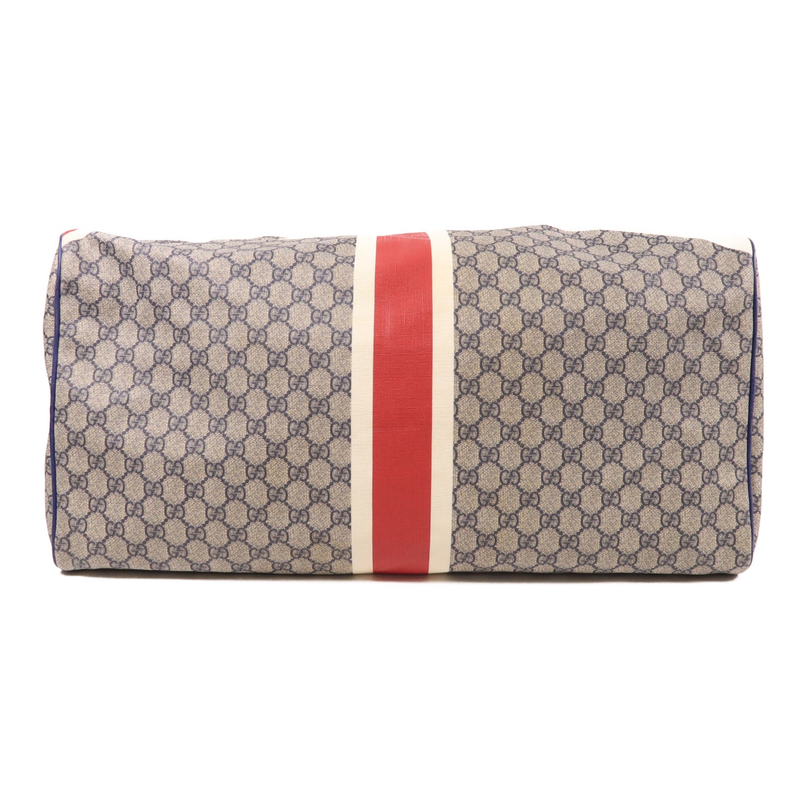 GUCCI 塗層帆布Union Jack Sloane Bag銀扣波士頓包