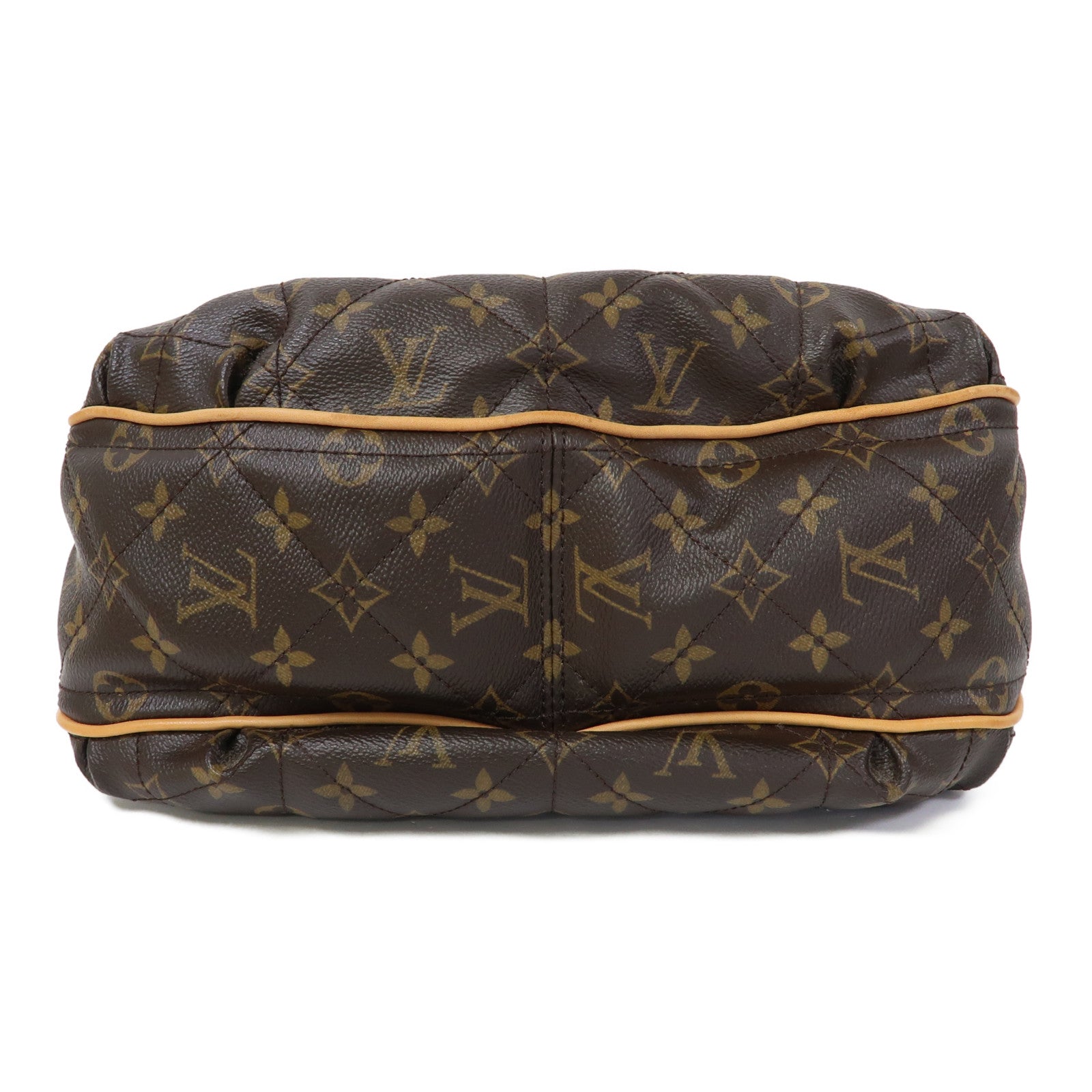 LOUIS VUITTON 【激減優惠】Monogram City Bag PM金扣肩背袋啡色