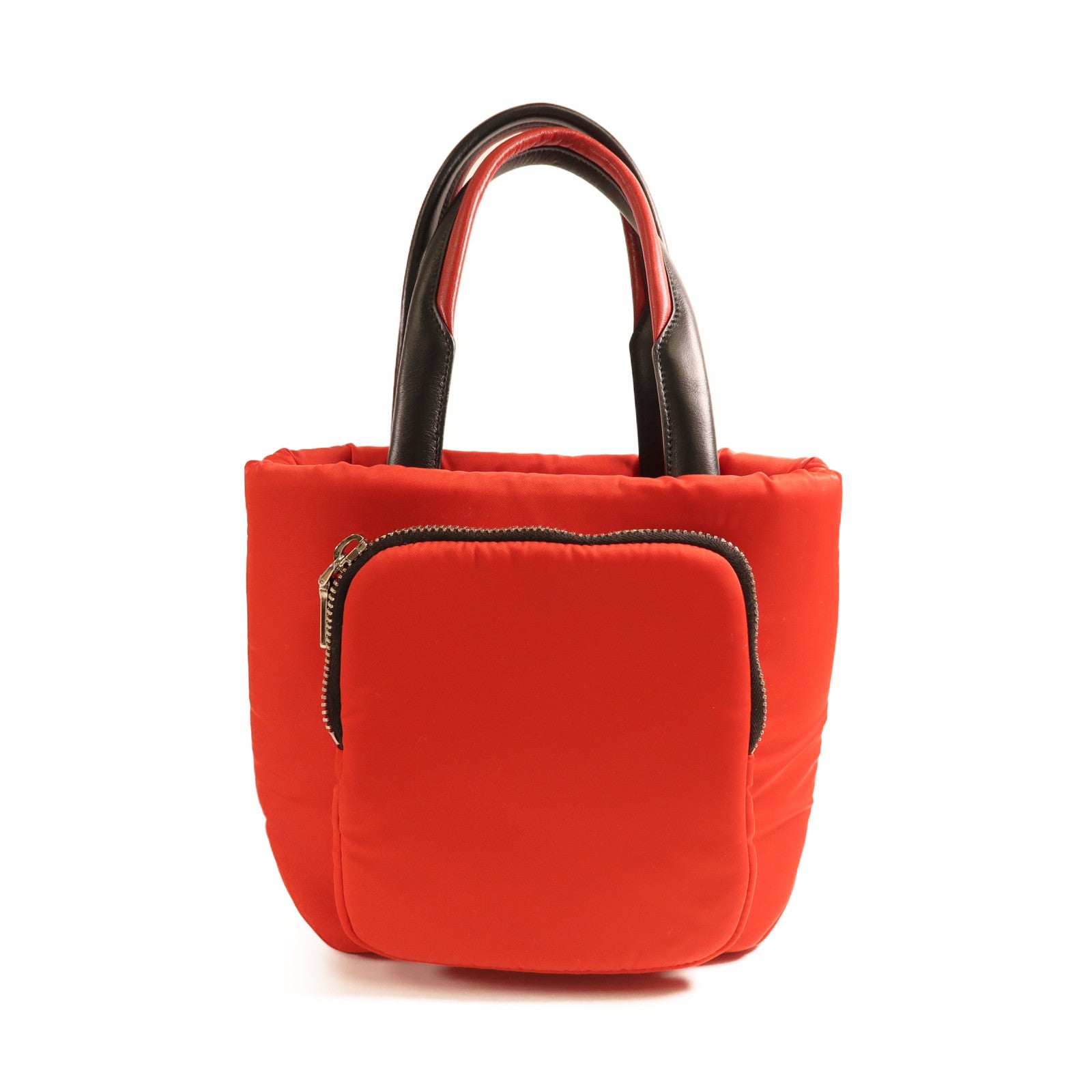 PRADA 尼龍Shoulder Bag銀扣手挽肩背兩用袋