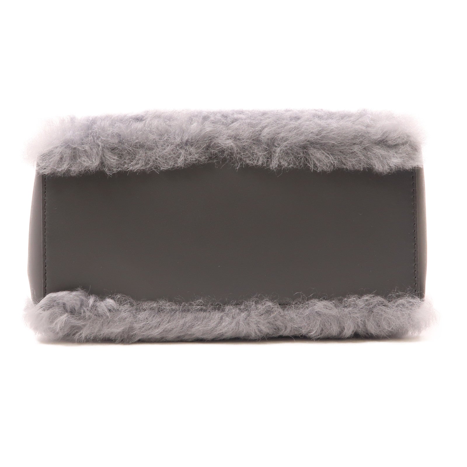 BALENCIAGA Padlock Nude Mini 2 Way Shoulder Bag Wool/Leather